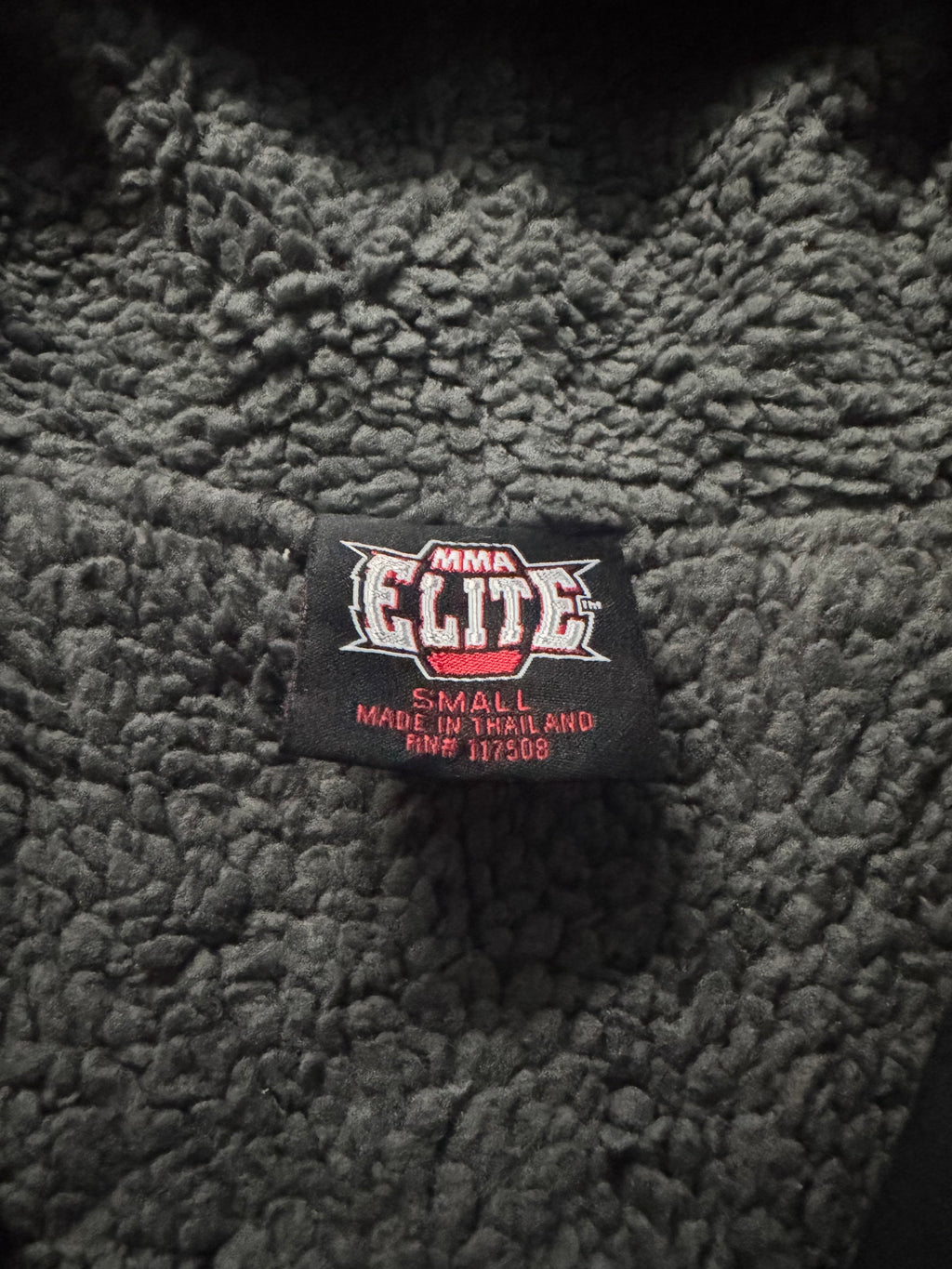 MMA Elite Skull Fur Zip Hoodie
