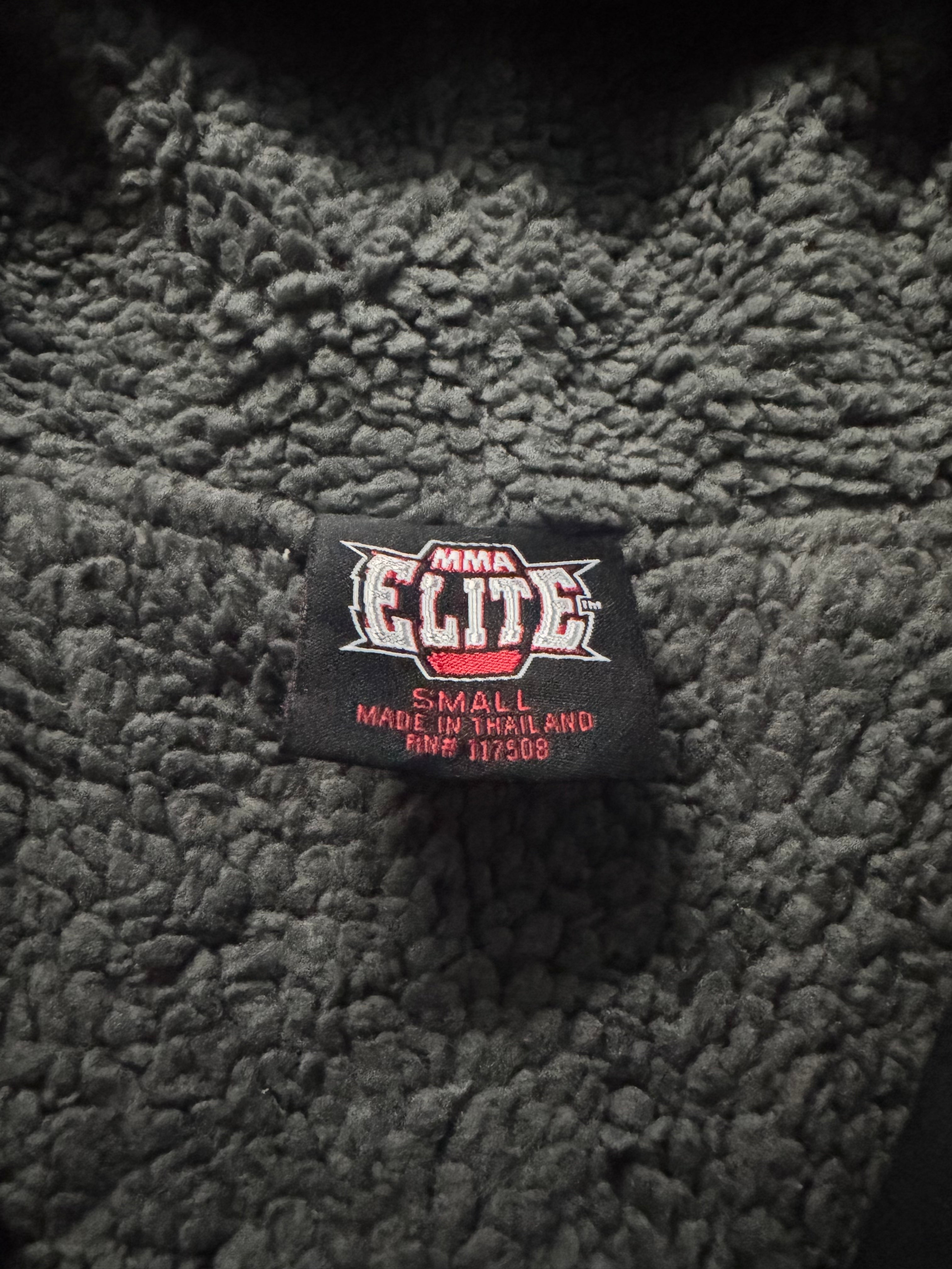 MMA Elite Skull Fur Zip Hoodie