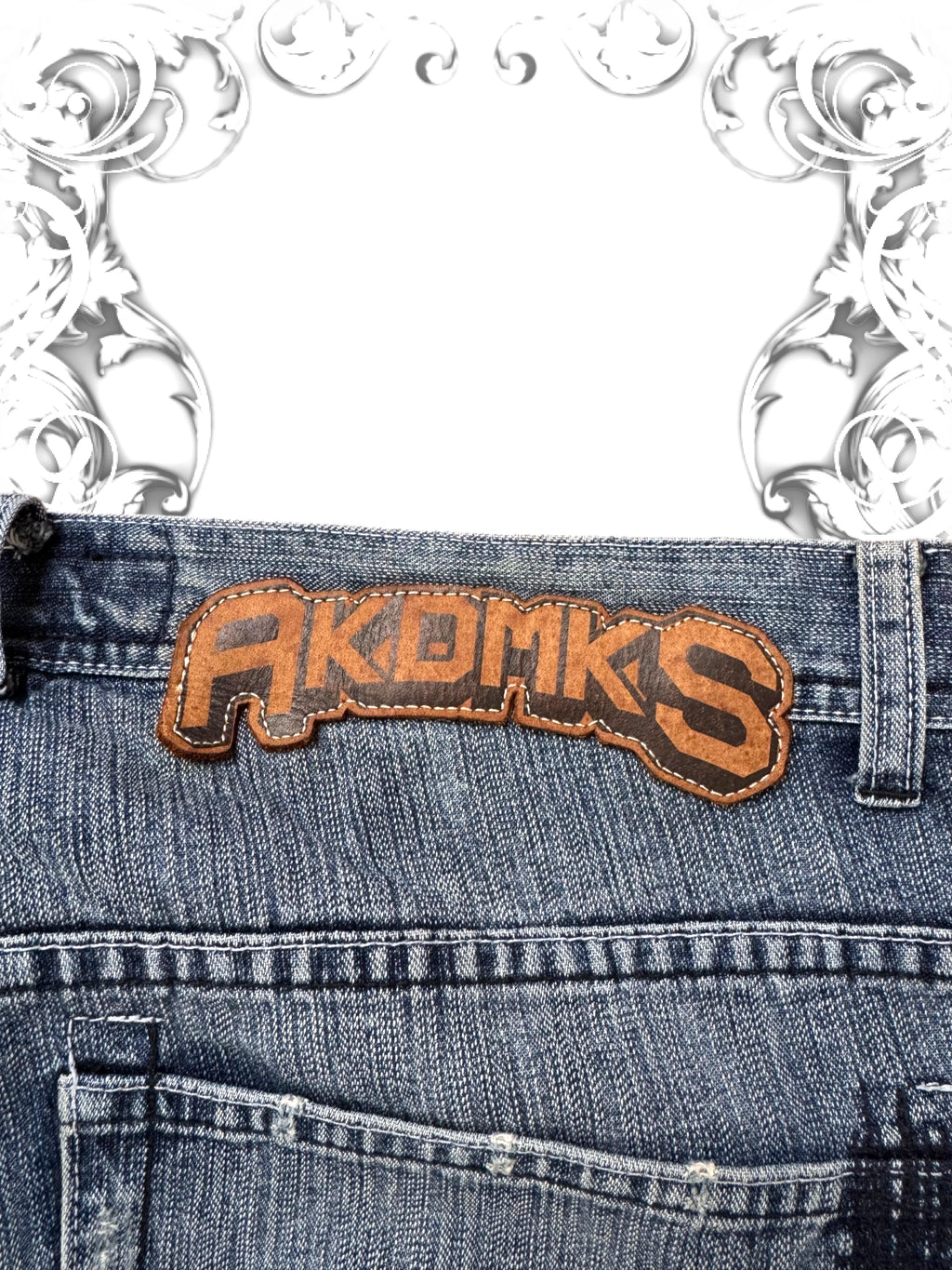 Akademiks Baggy y2k Skull Pants