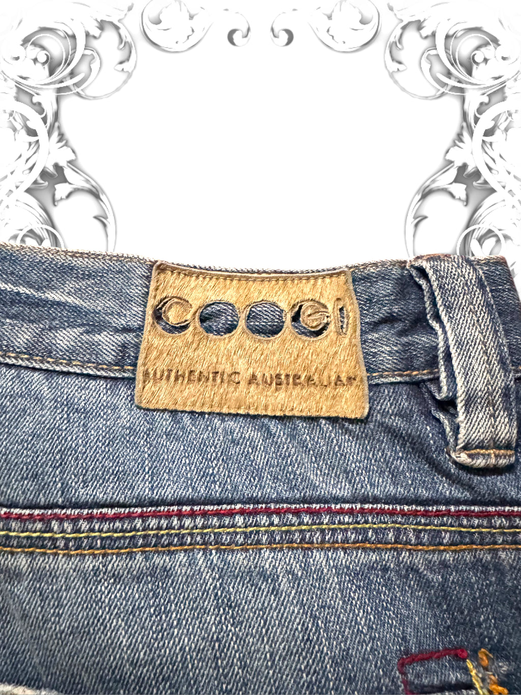 Coogi Embroidered Premium Baggy Pants