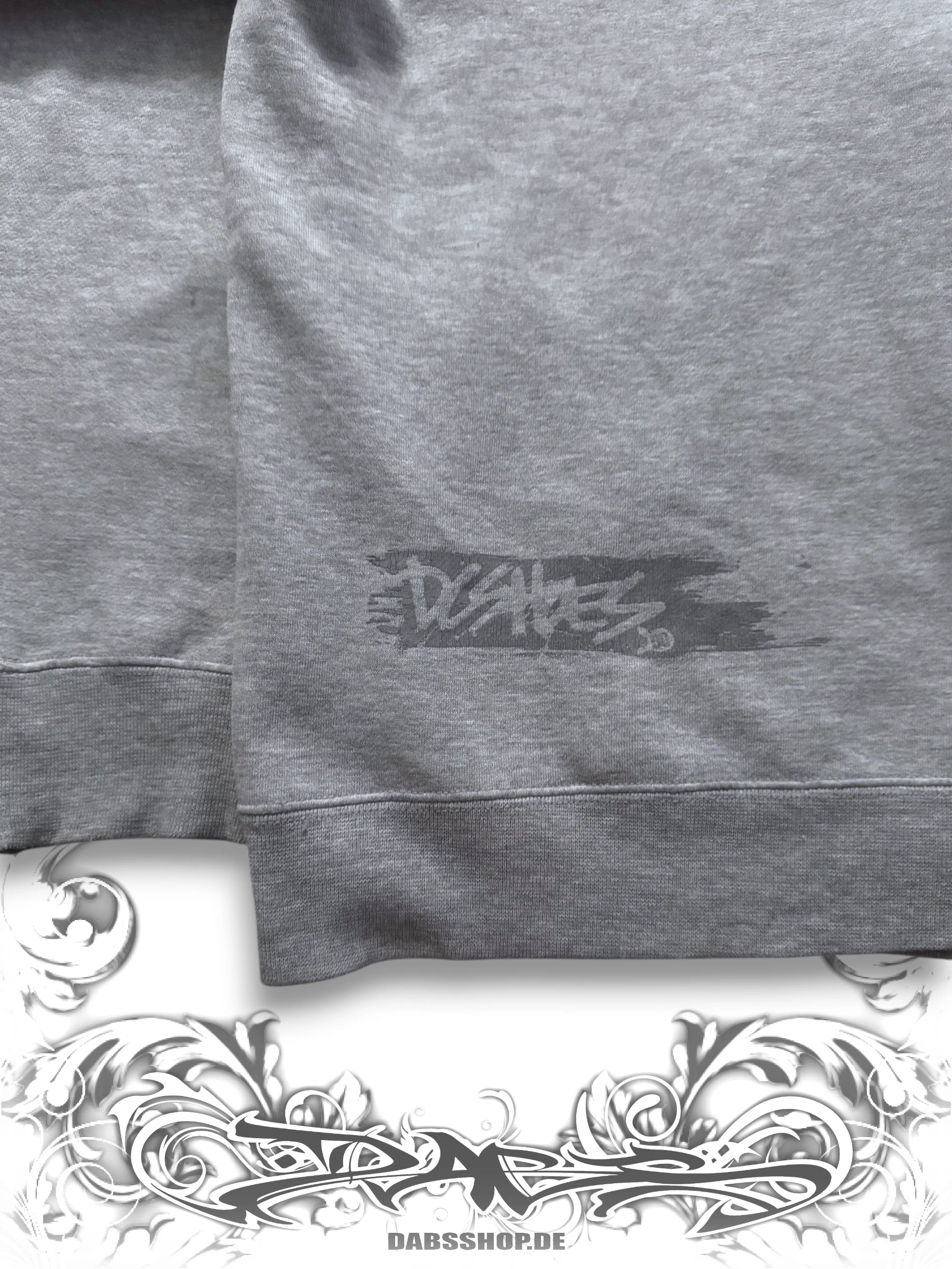 DC Printed Grunge Zip Hoodie