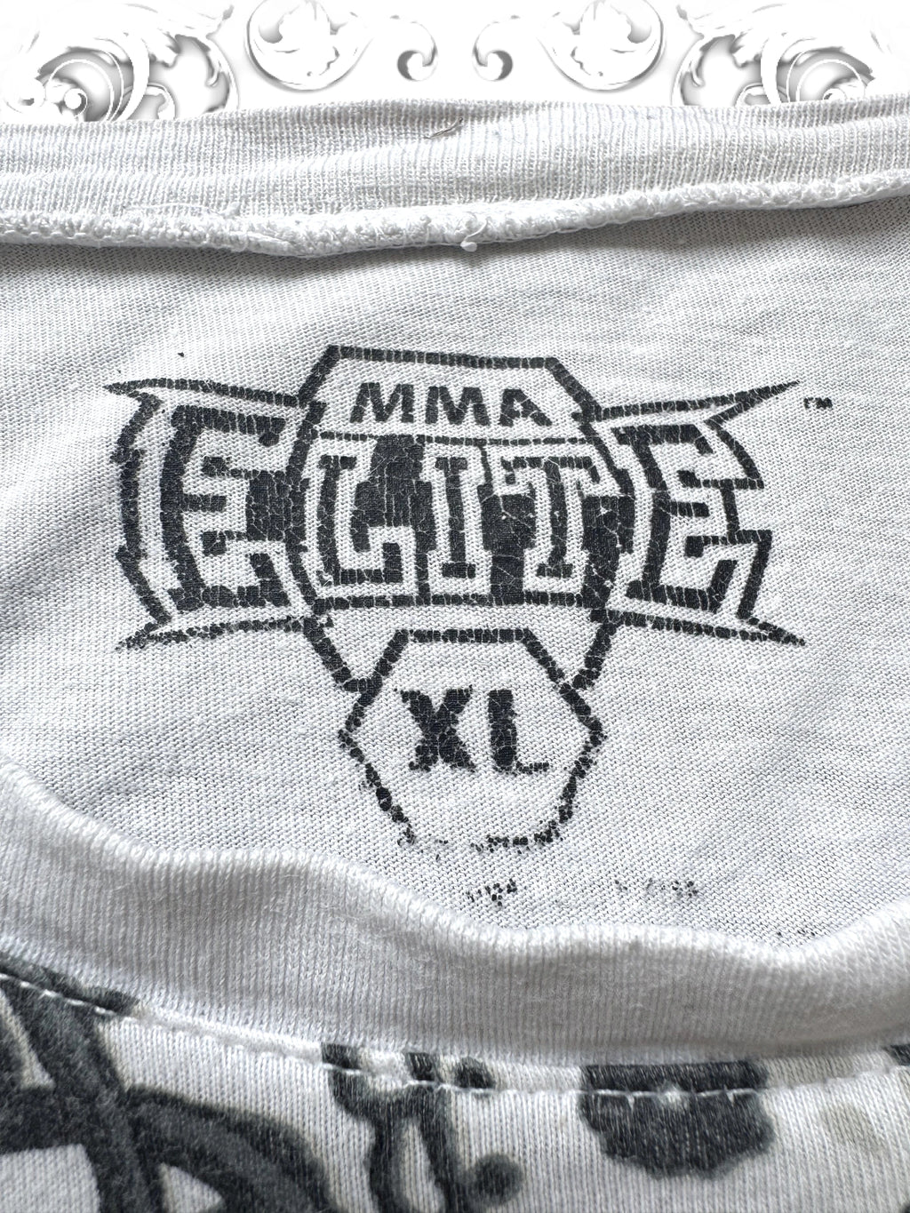 MMA Elite Grunge Skull Layered Longsleeve