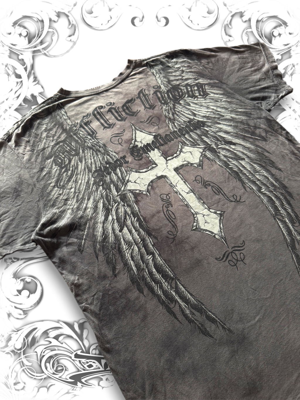 Rare Affliction The Last Emperor MMA Fighter Shirt