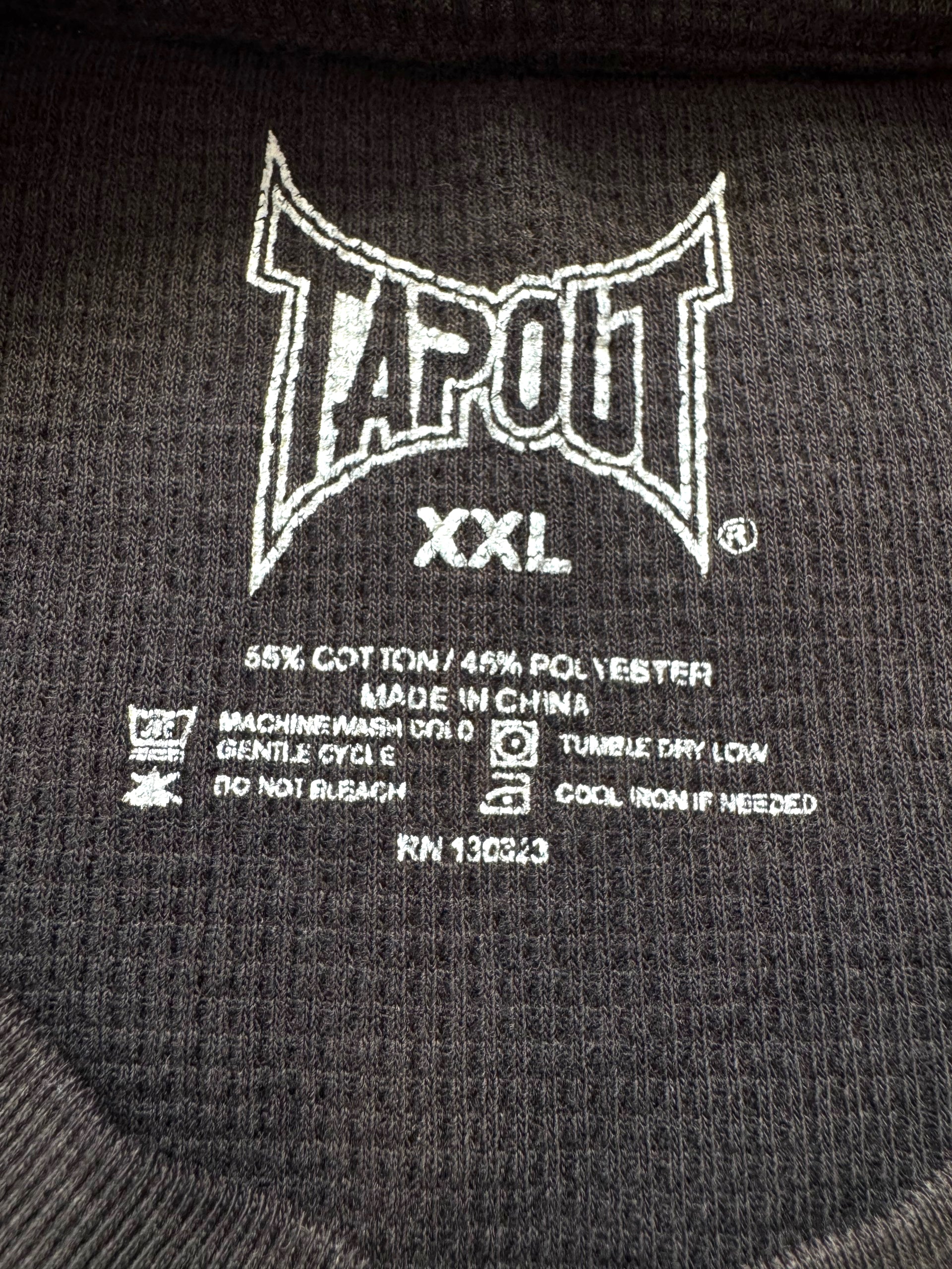 Tapout Grunge Typography Print Longsleeve