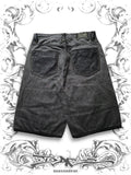 Coogi Black Embroidered Vintage Jorts