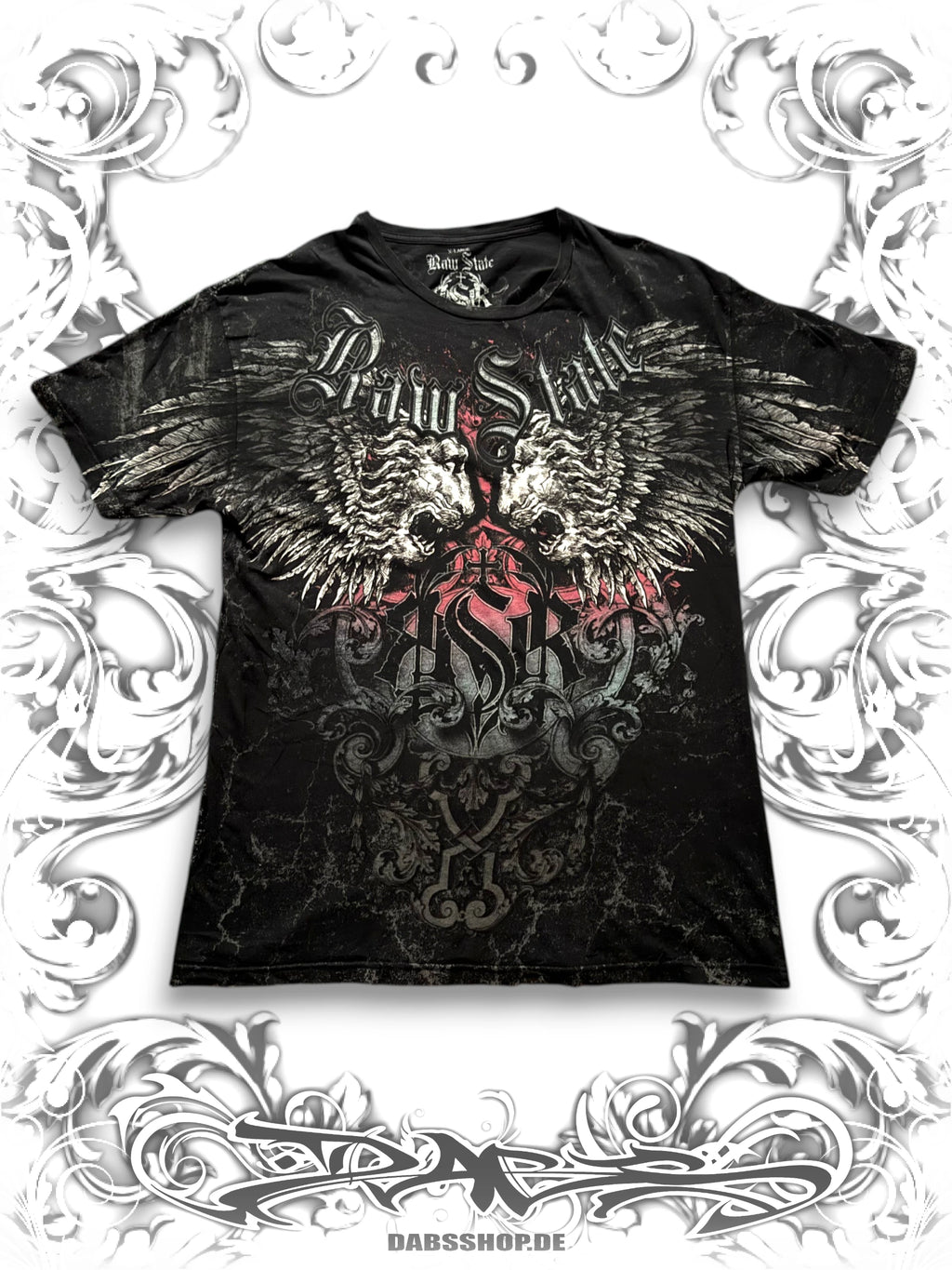 2000s Raw State Tribal Lions T-Shirt