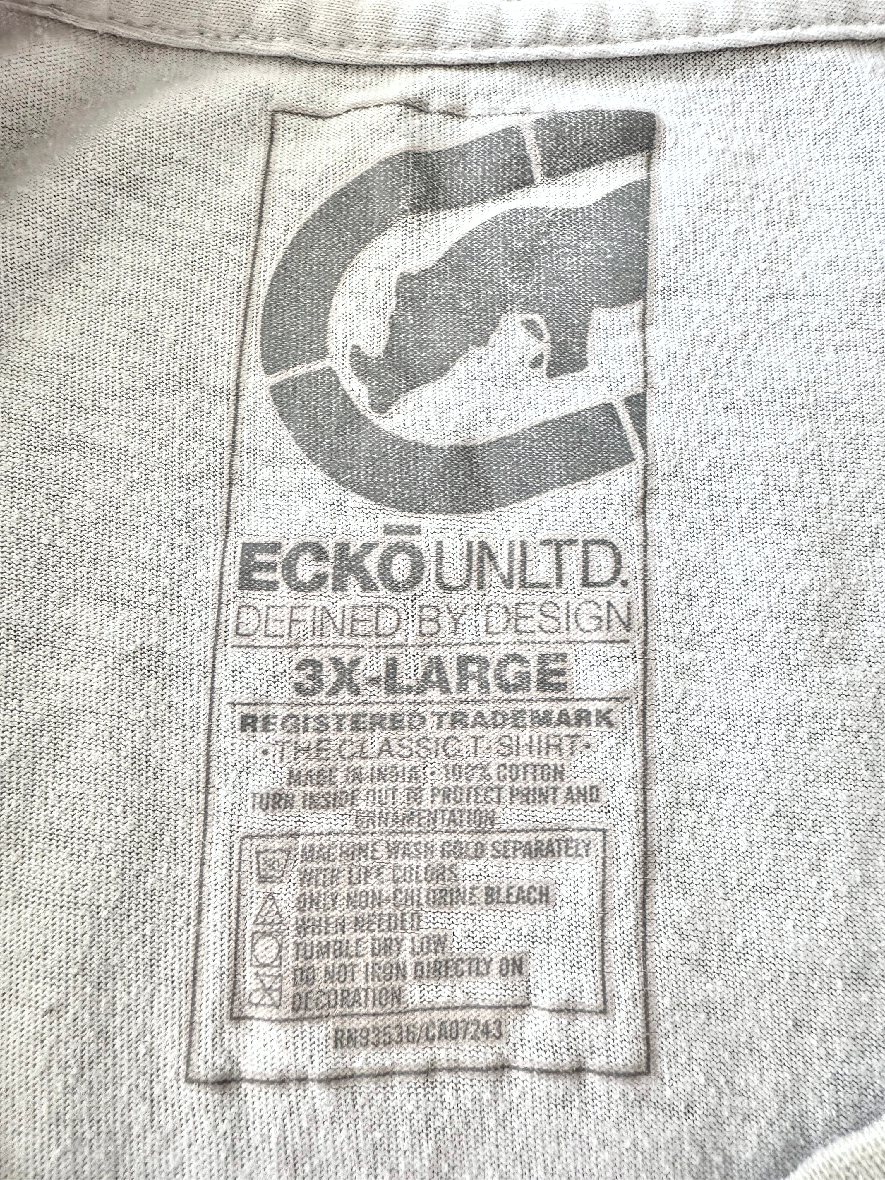 Ecko Unltd. White Rhino Rider 2000s T-Shirt