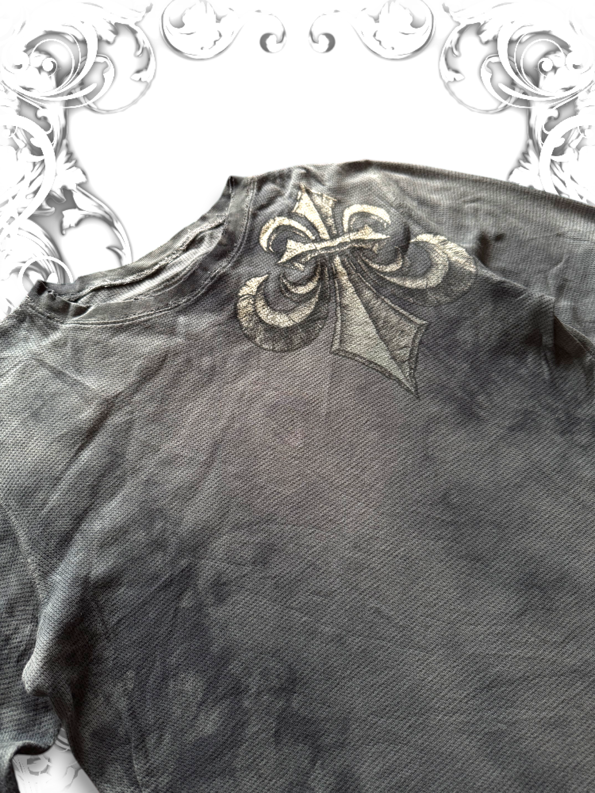 Affliction Longsleeve with Embroidered Back Patch