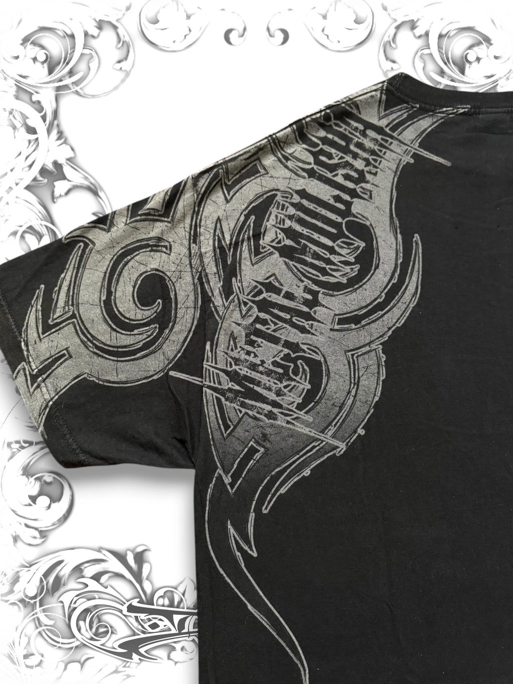 Metal Mulisha Tribal Skull 2000s T-Shirt