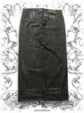 Rocawear Embroidered Baggy Pants Dark Washing