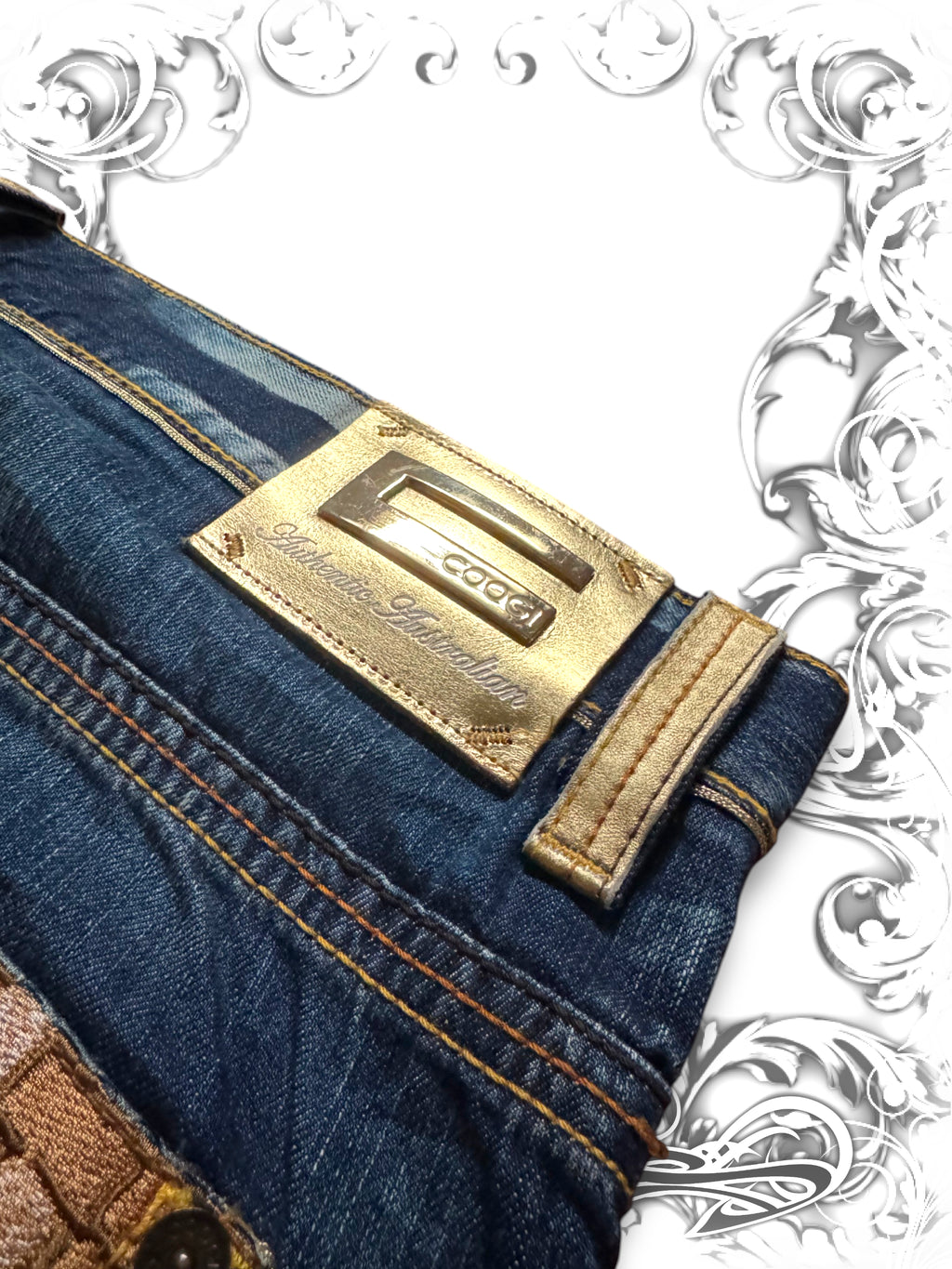 Coogi Golden Label Embroidered Premium Baggy Pants
