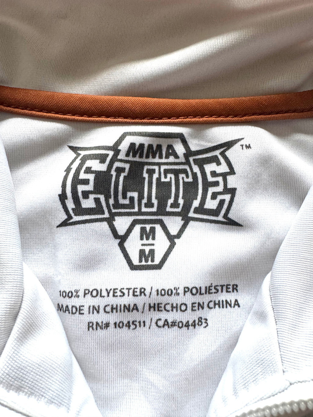 MMA Elite Vintage Trackjacket with Winged Skull Print