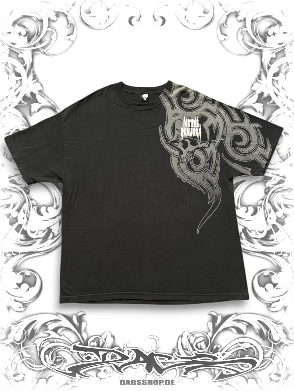 Metal Mulisha Tribal Skull 2000s T-Shirt