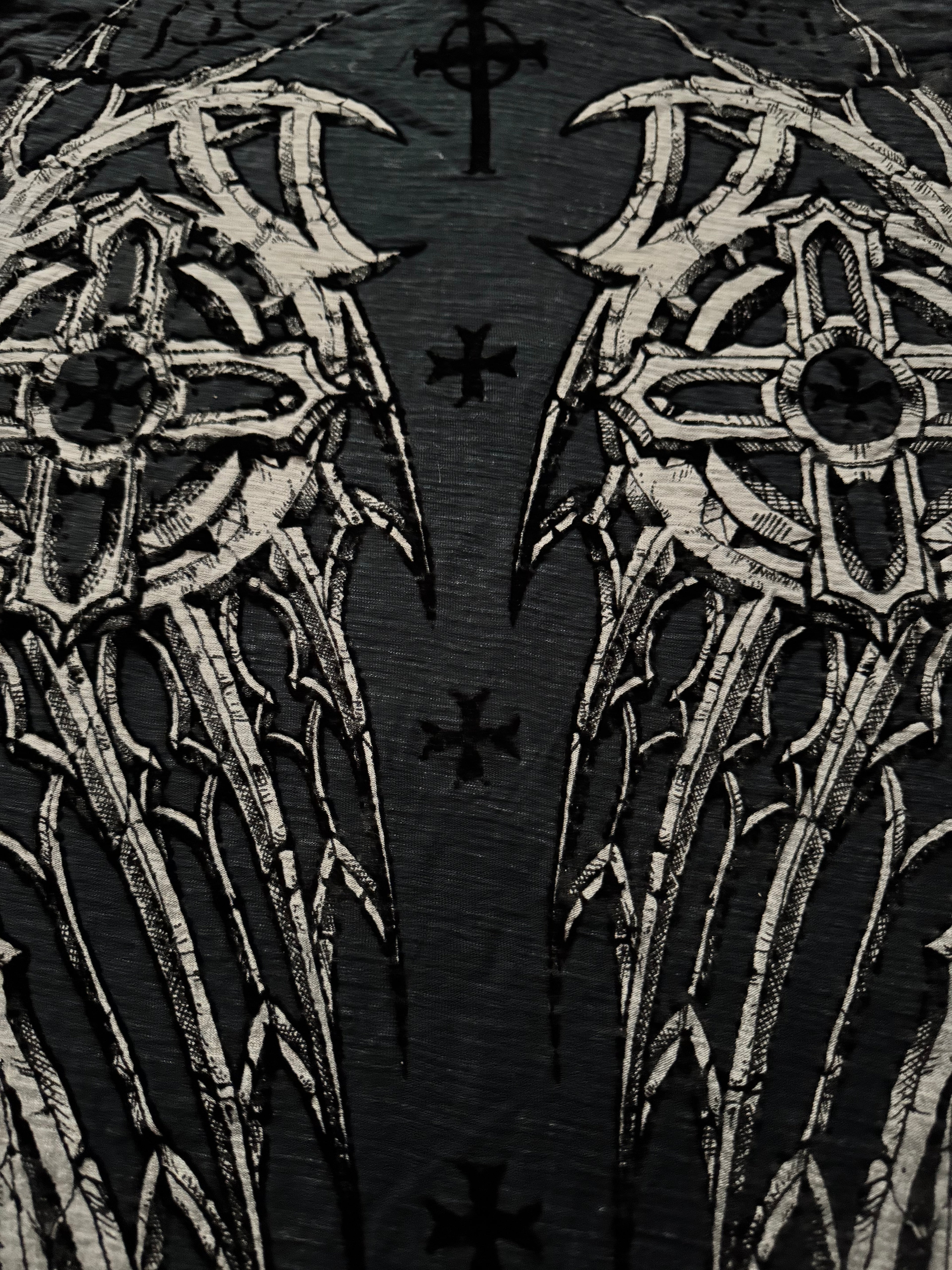Raw State Redemption 2000s Hooded Longsleeve