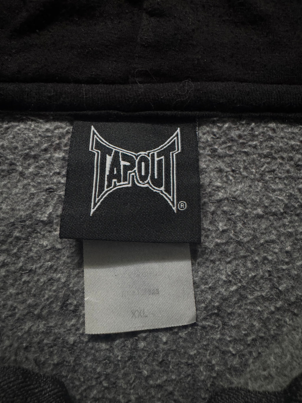 Tapout "Simply Believe" 2000s Zip Hoodie