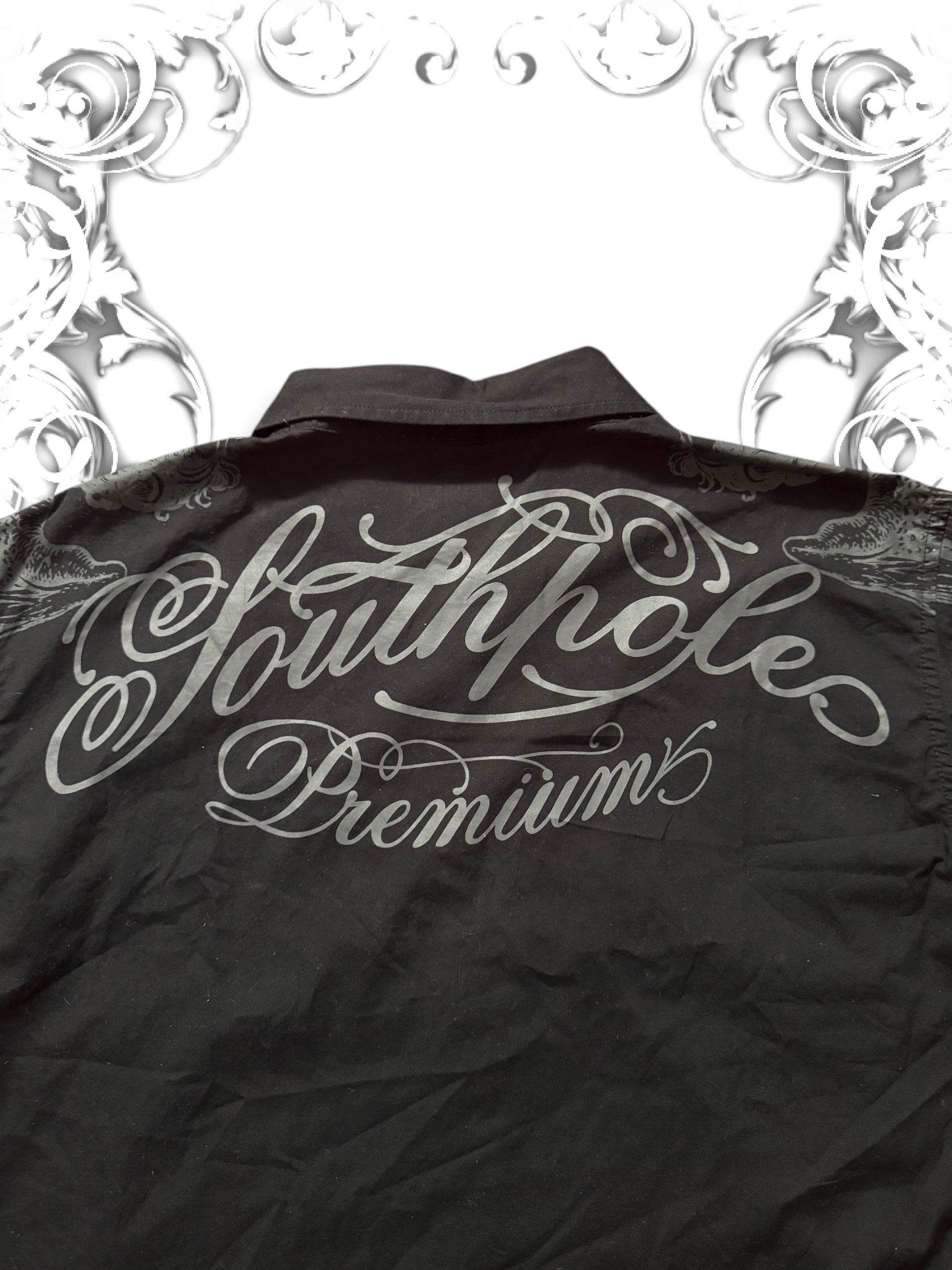 Southpole Premium Embroidered 2000s Poloshirt