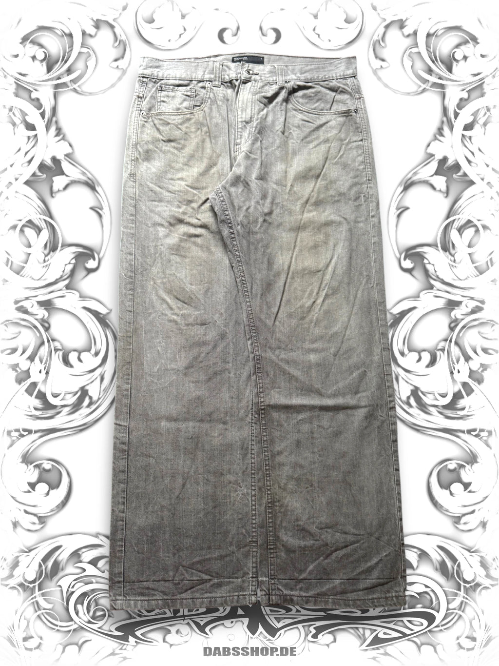 Rocawear Embroidered Baggy Hip Hop Pants