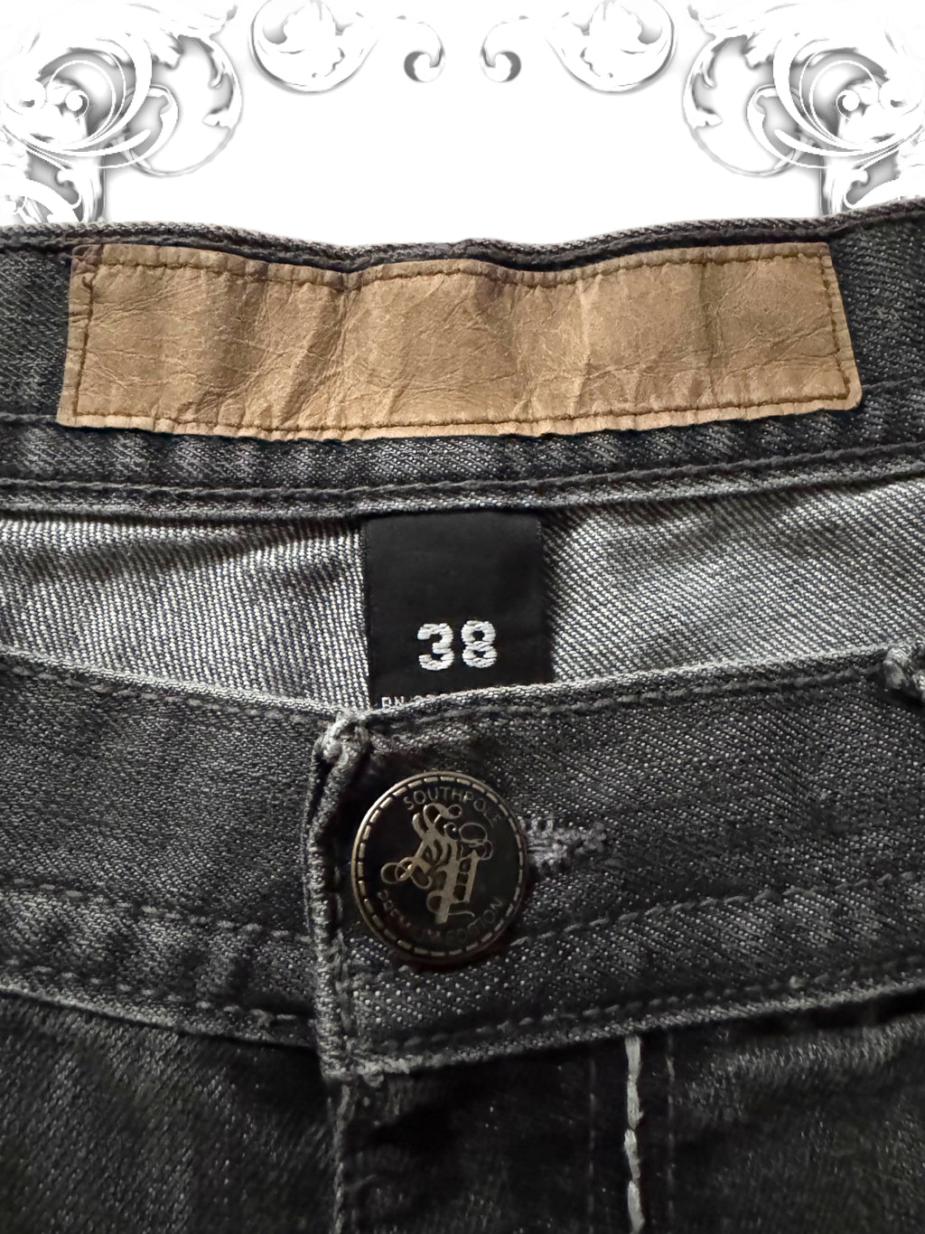 Southpole Premium Embroidered Cross Jorts