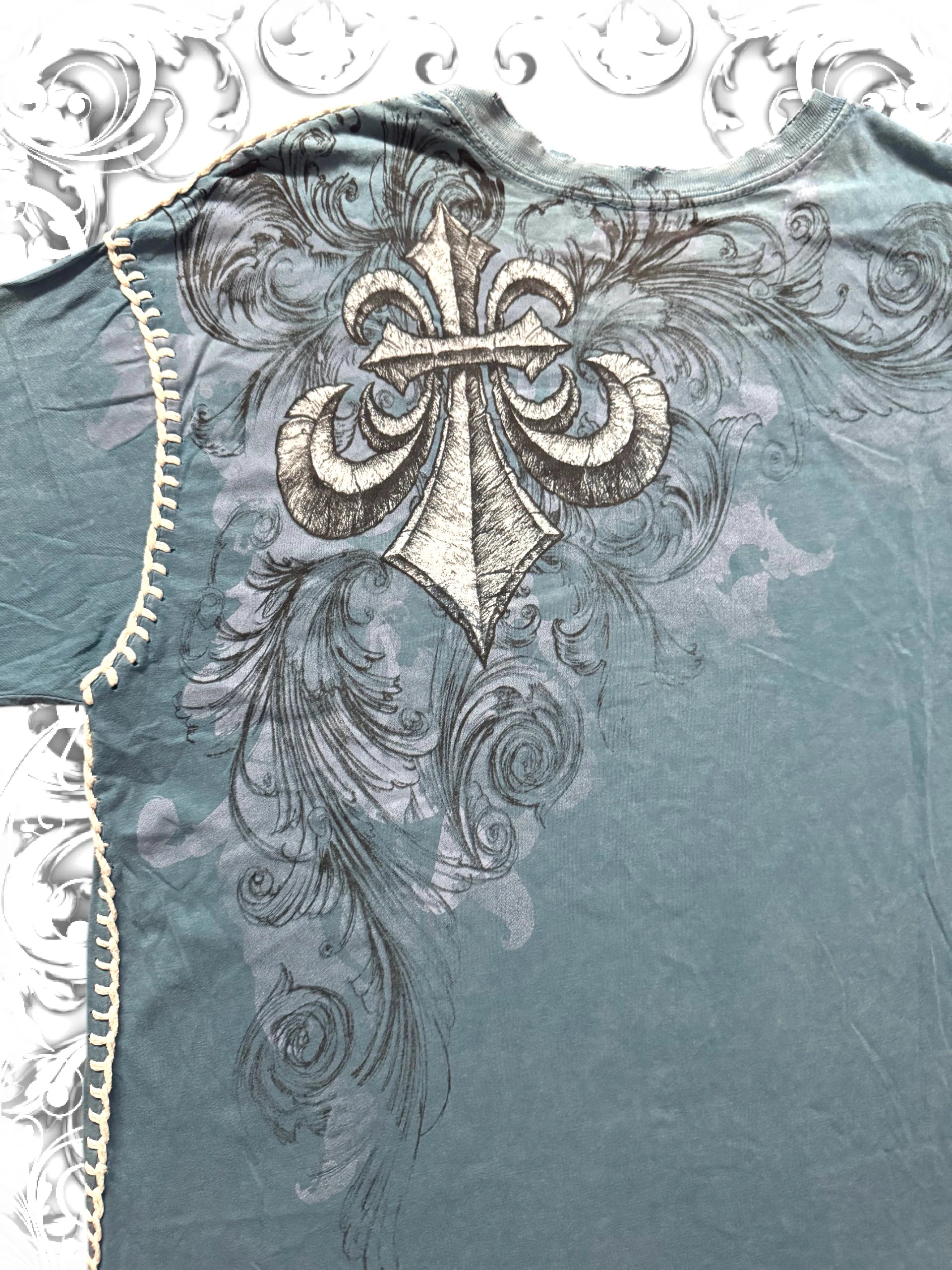 Affliction Embellished Grim Reaper T-Shirt