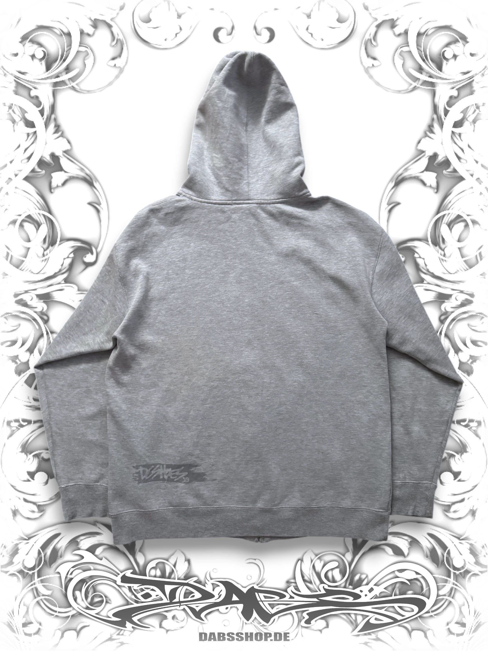 DC Printed Grunge Zip Hoodie