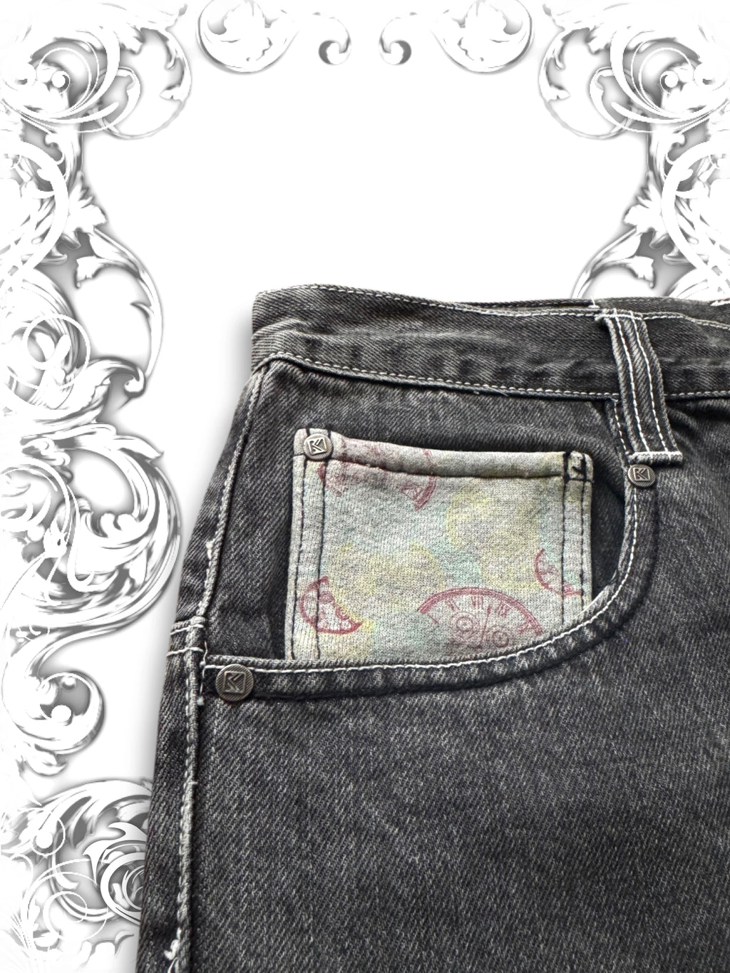 Karl Kani Clockwork Hip Hop Baggy Jorts