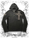 Raw State Redemption 2000s Hooded Longsleeve