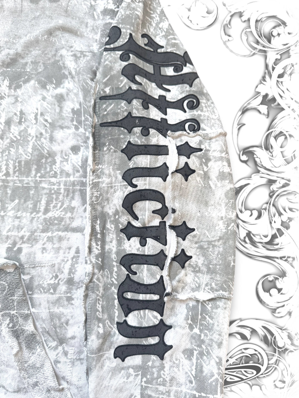 Affliction Grunge Wings AOP Zip Hoodie