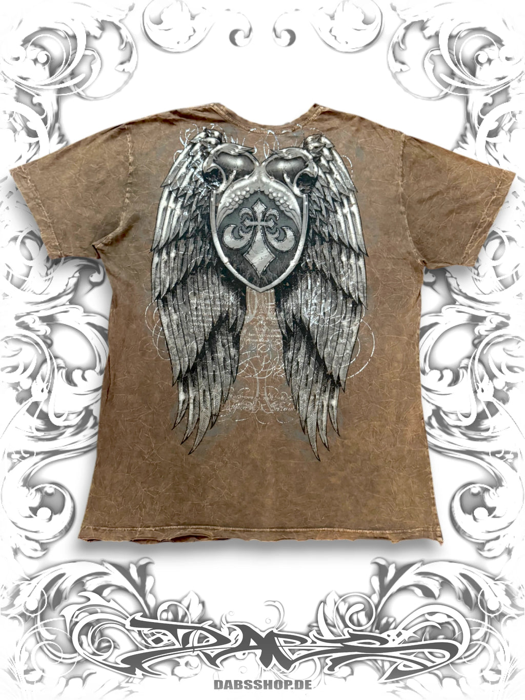 Affliction Double-Headed Eagle Grunge T-Shirt
