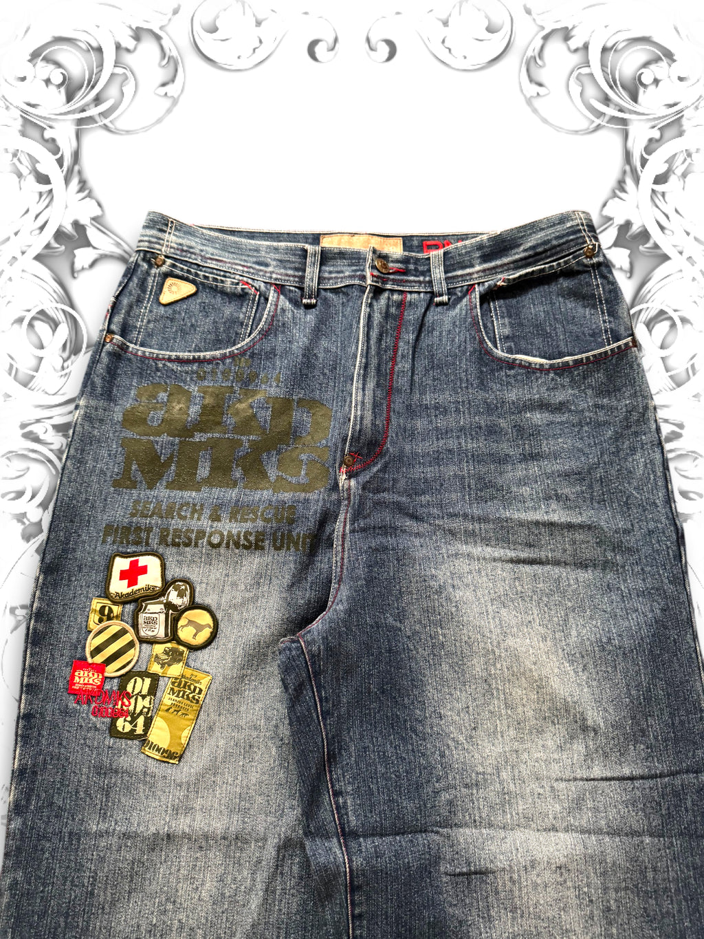 Akademiks 2000s Hip Hop Baggy Pants