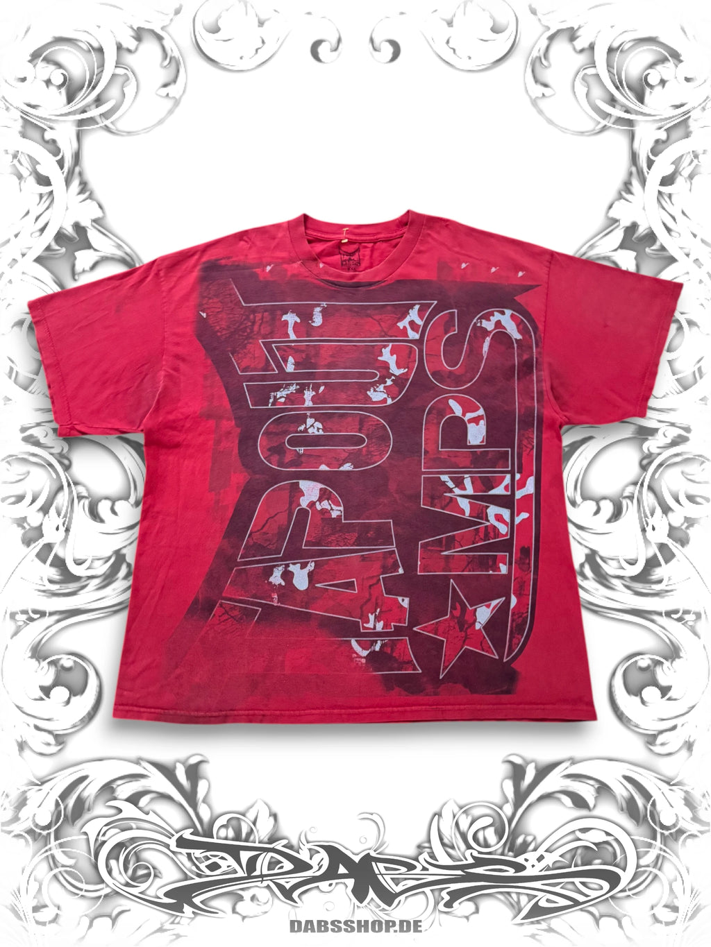 Tapout MPS Red Grunge T-Shirt