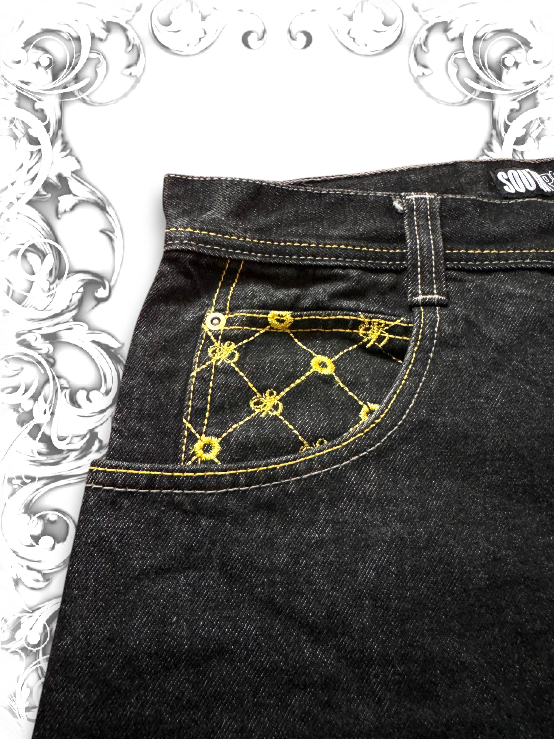 Southpole Silver Tab Premium Baggy Jorts