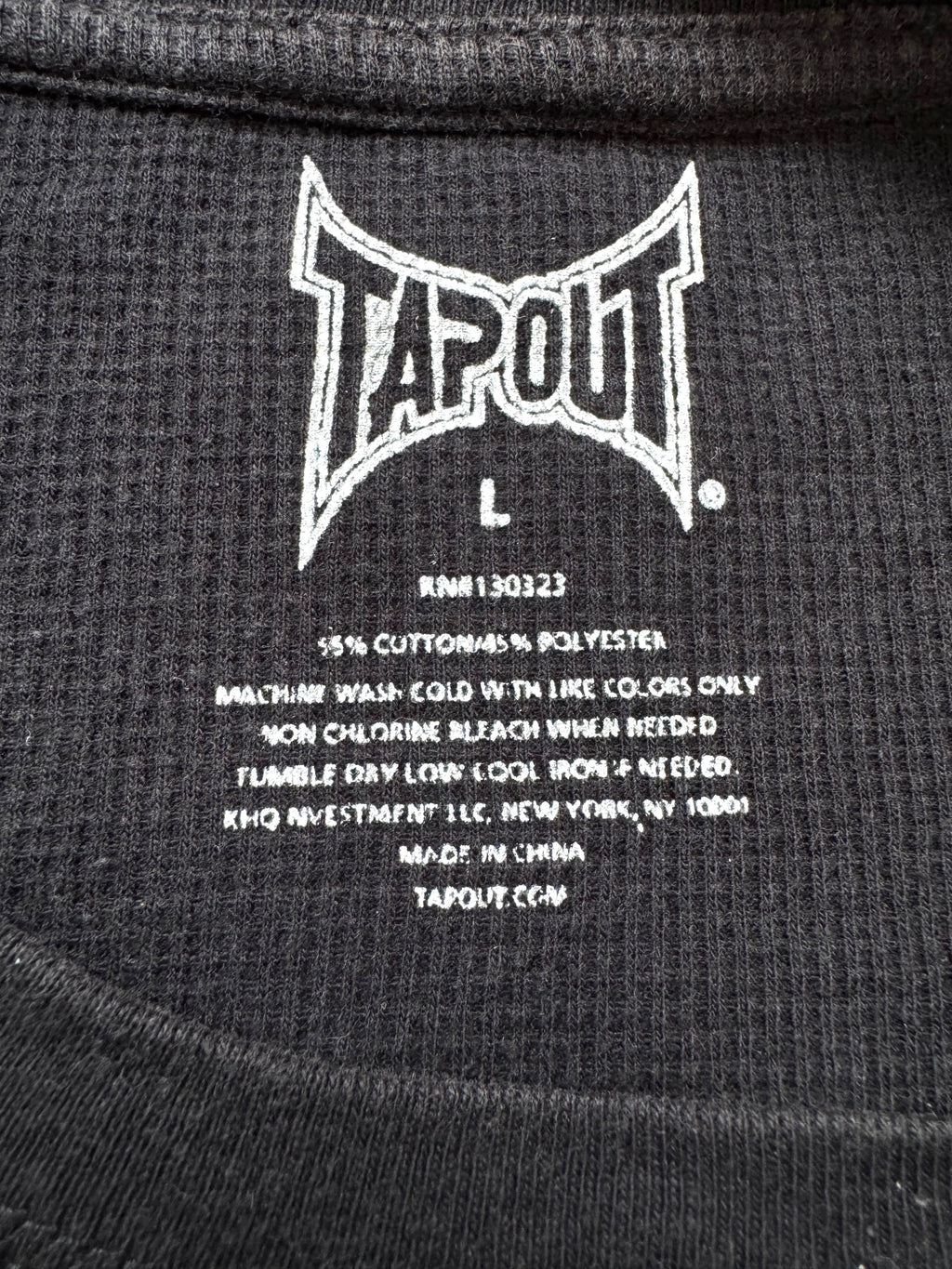 Tapout Tribal Grunge Thermal Longsleeve