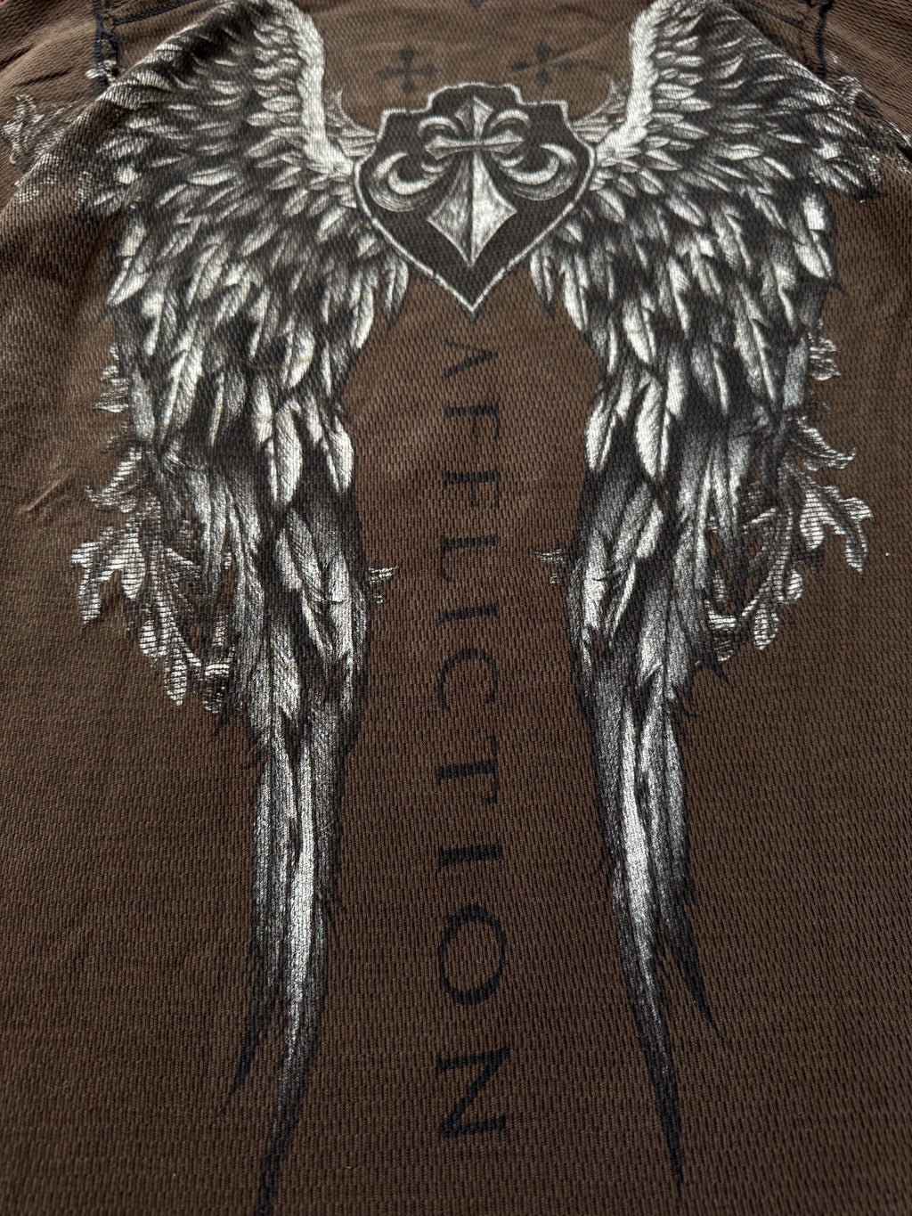 Affliction Winged Eagle Reversible Longsleeve