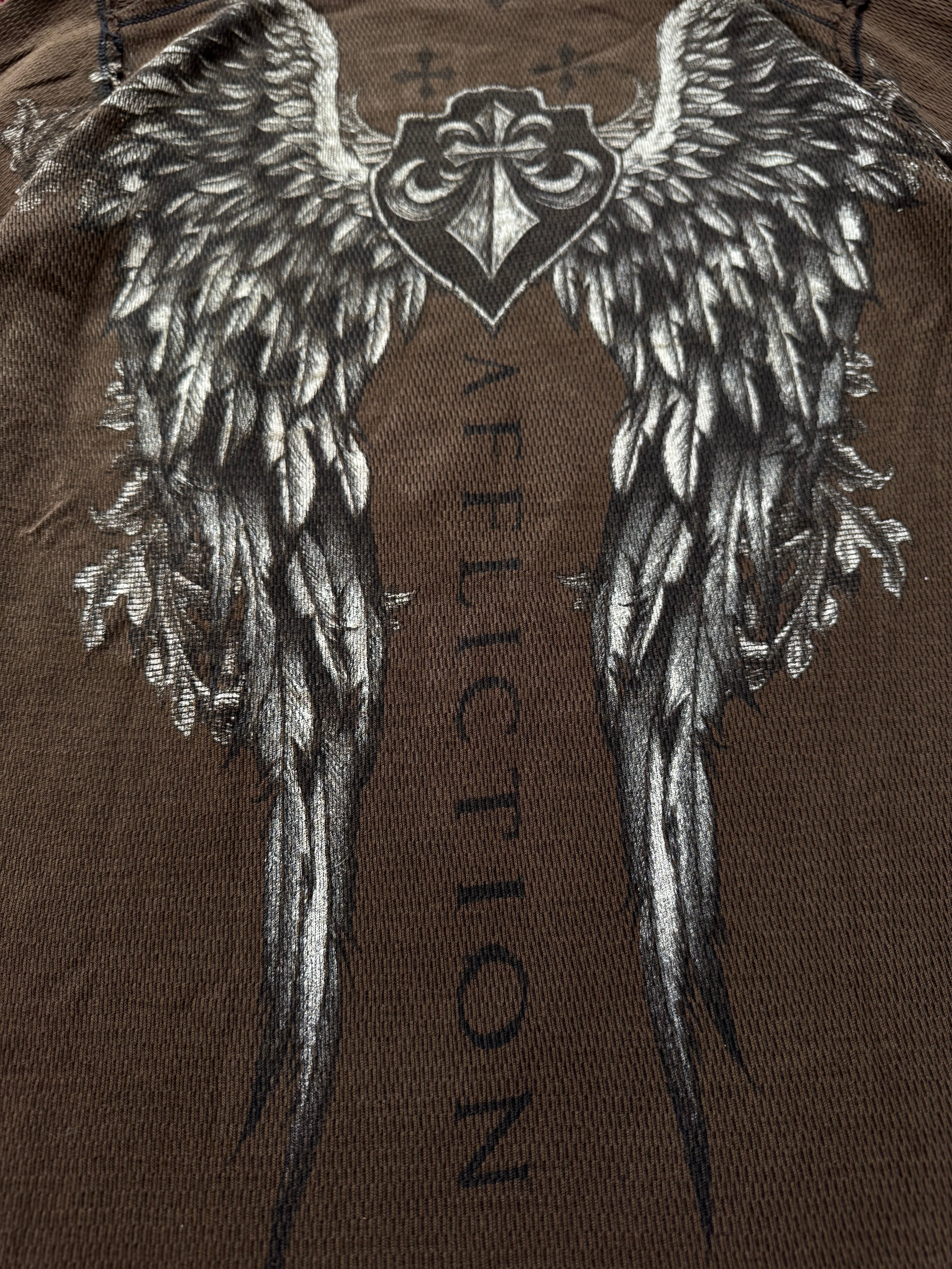 Affliction Winged Eagle Reversible Longsleeve