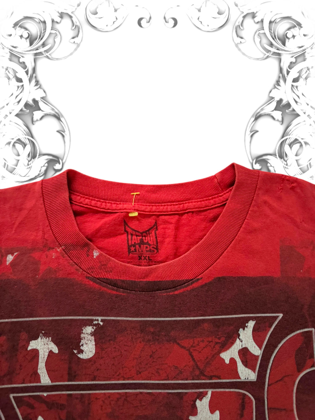 Tapout MPS Red Grunge T-Shirt