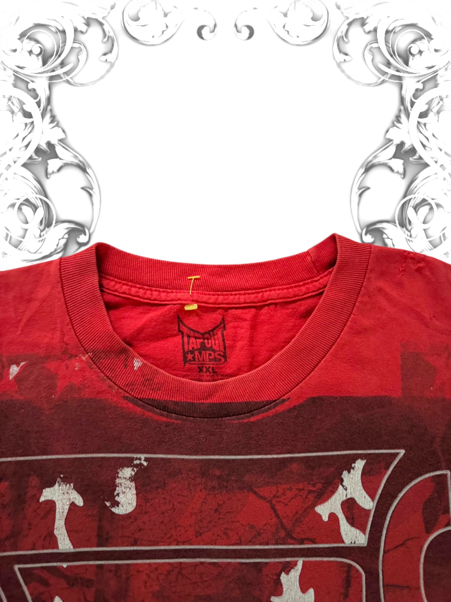 Tapout MPS Red Grunge T-Shirt