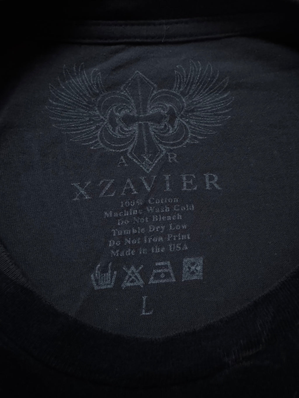 Xzavier "Faith & Virtue" Grunge T-Shirt