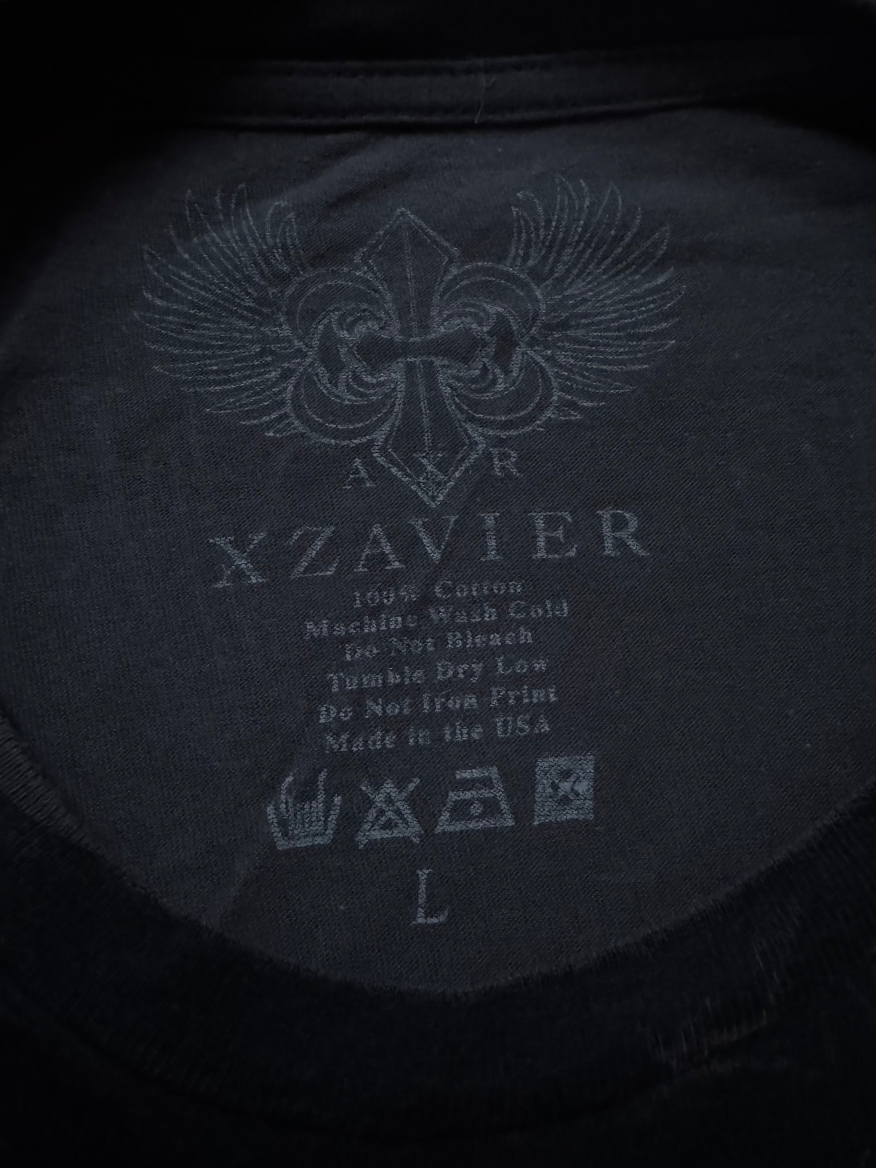 Xzavier "Faith & Virtue" Grunge T-Shirt