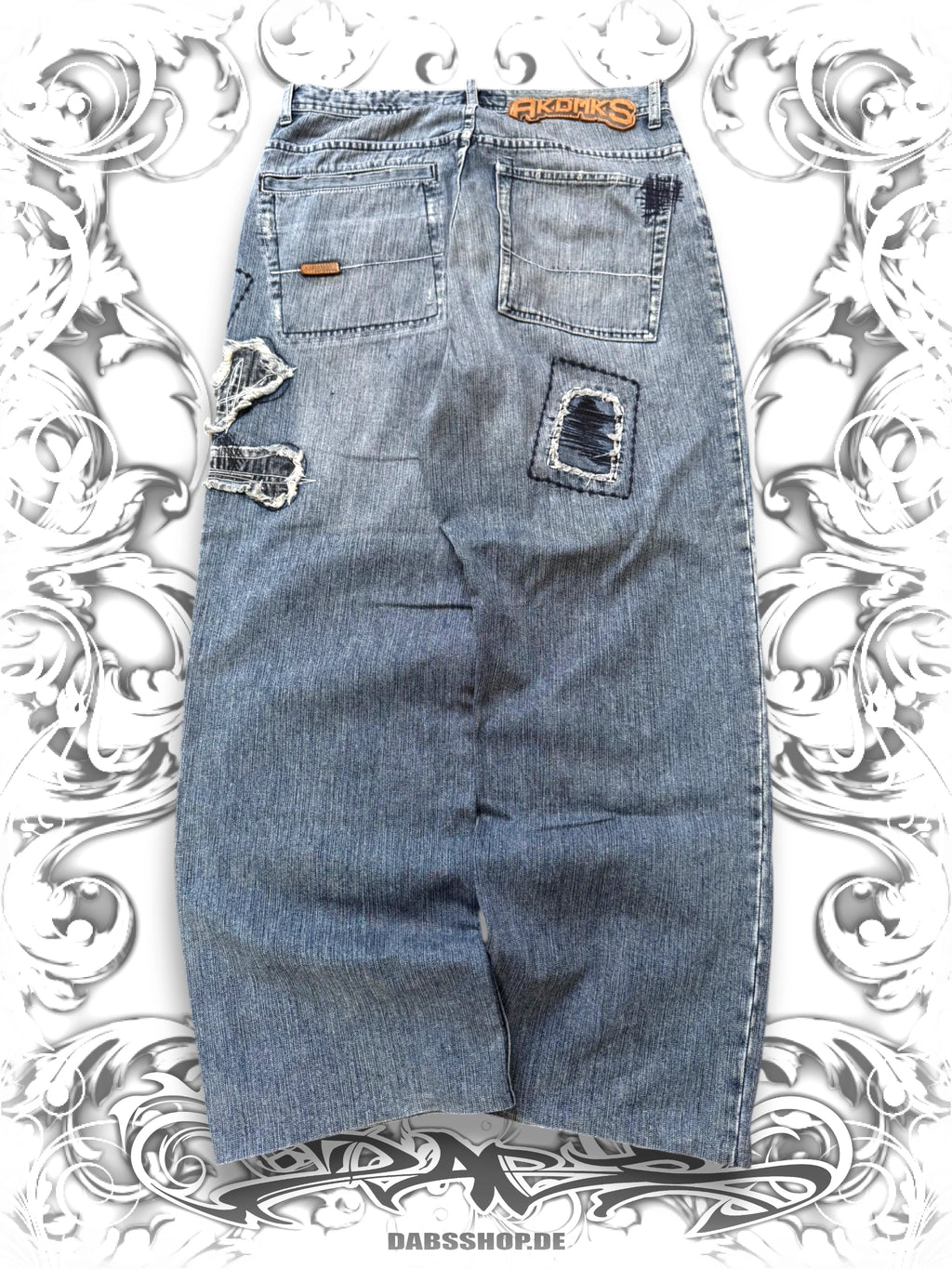 Akademiks Baggy y2k Skull Pants