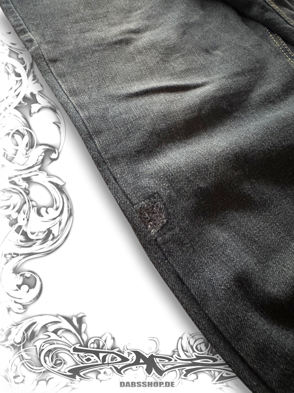 Crown Holder Embroidered Vintage Pants