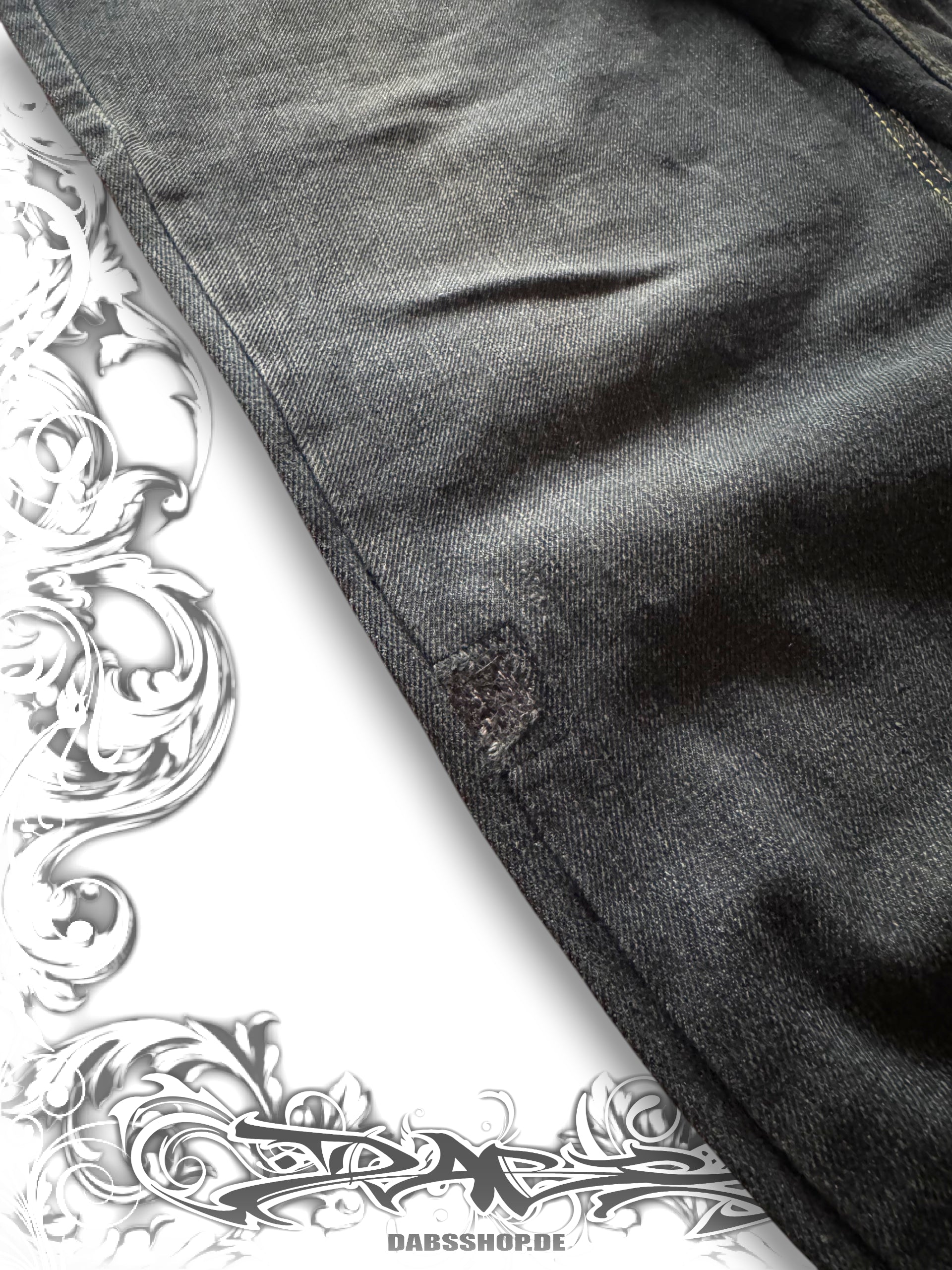 Crown Holder Embroidered Vintage Pants