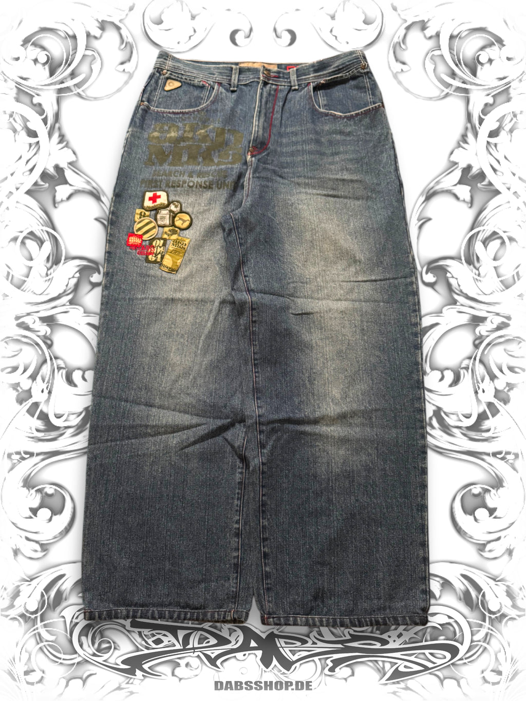 Akademiks 2000s Hip Hop Baggy Pants