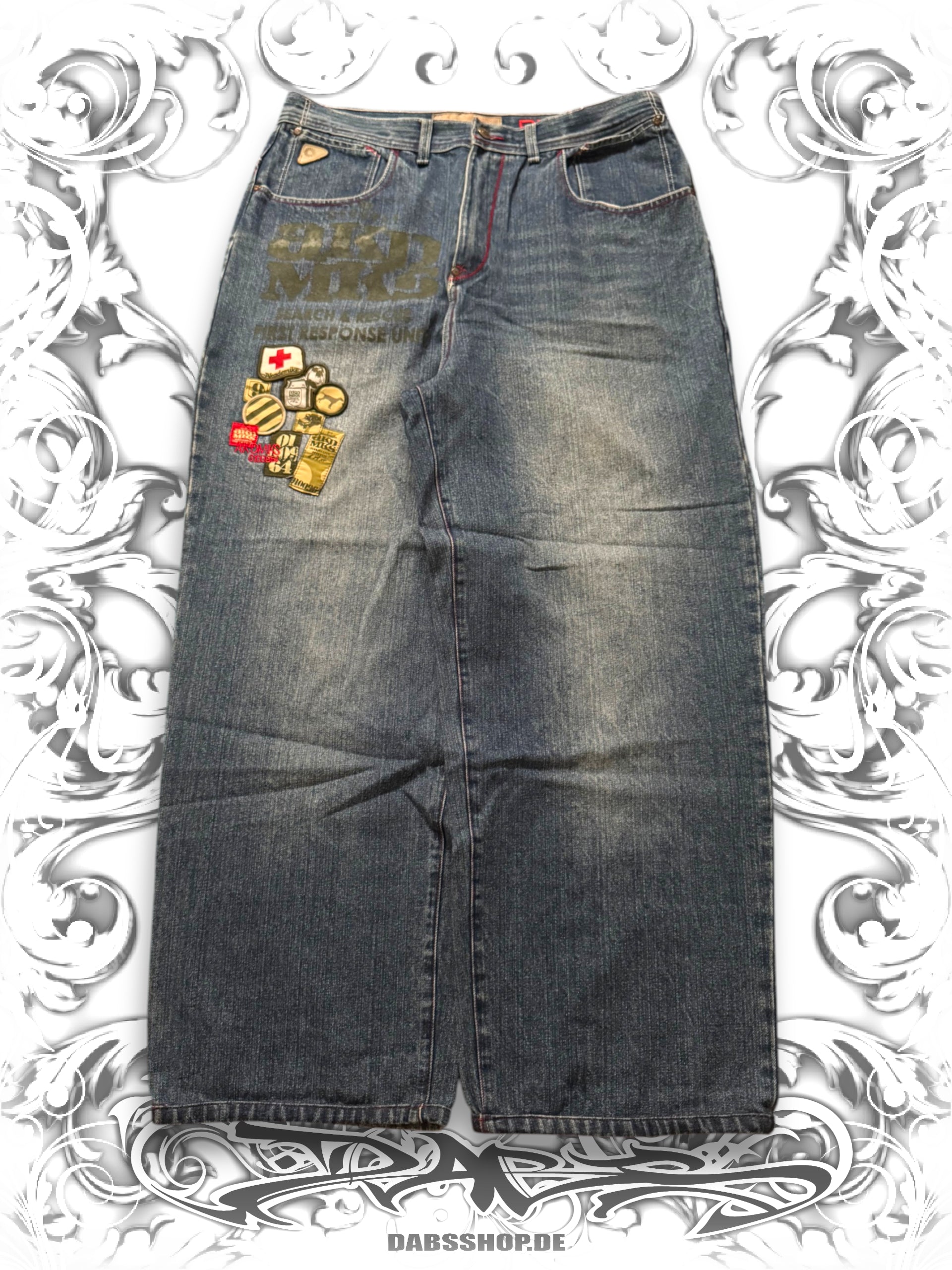 Akademiks 2000s Hip Hop Baggy Pants