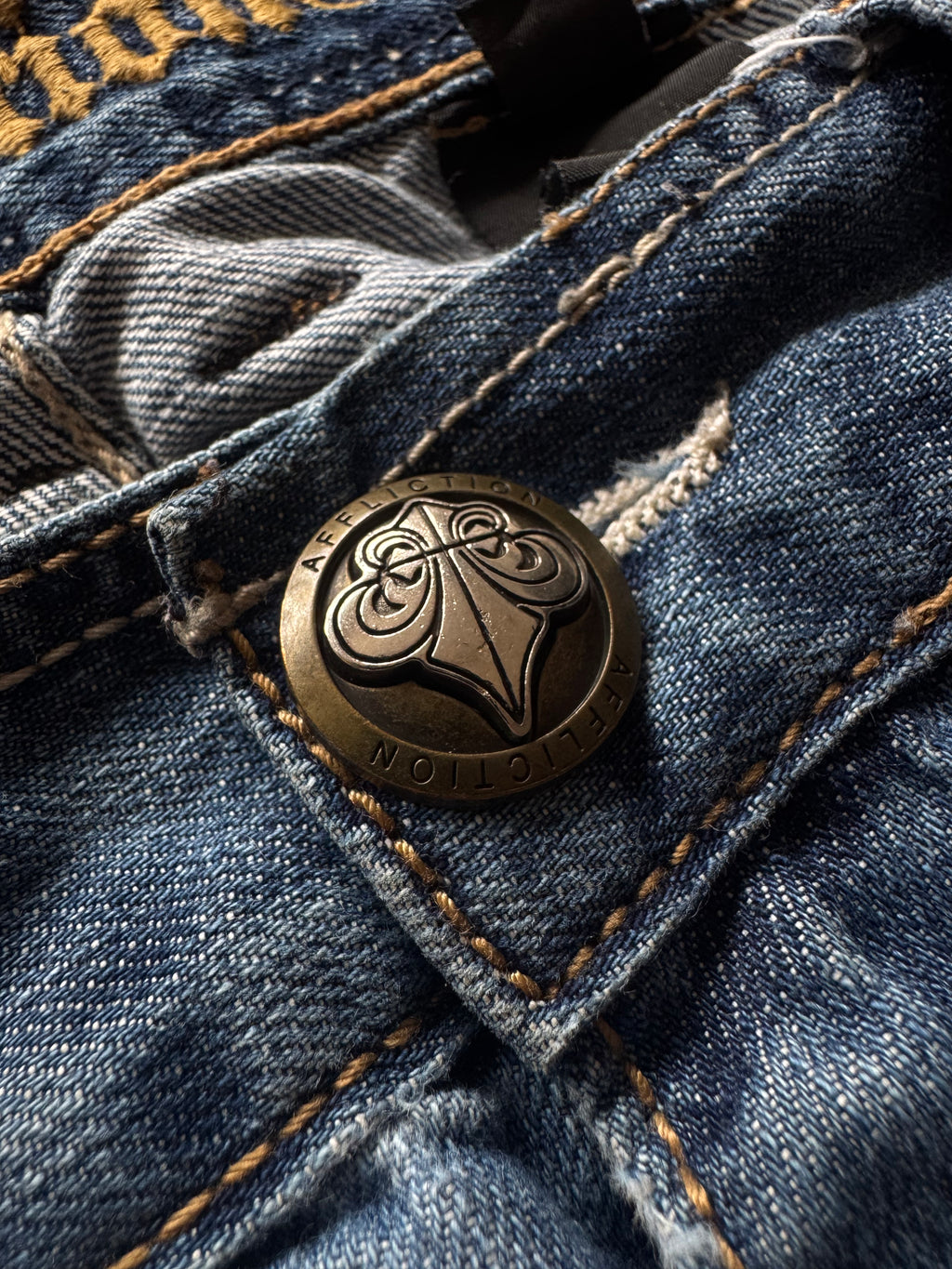 Affliction Denim Killers 2000s Flared Pants