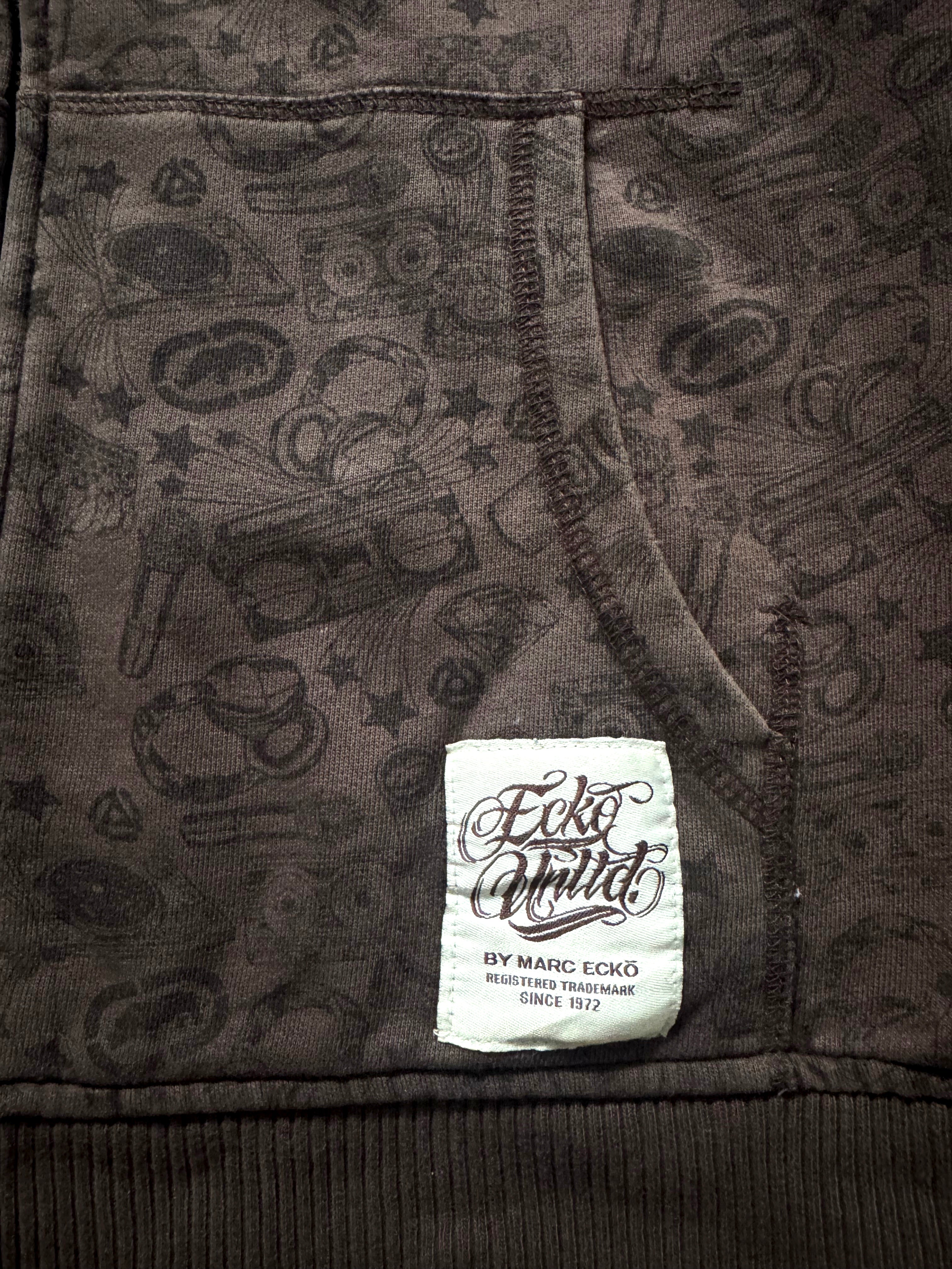Ecko Unltd. Reversible Hip Hop Zip Hoodie