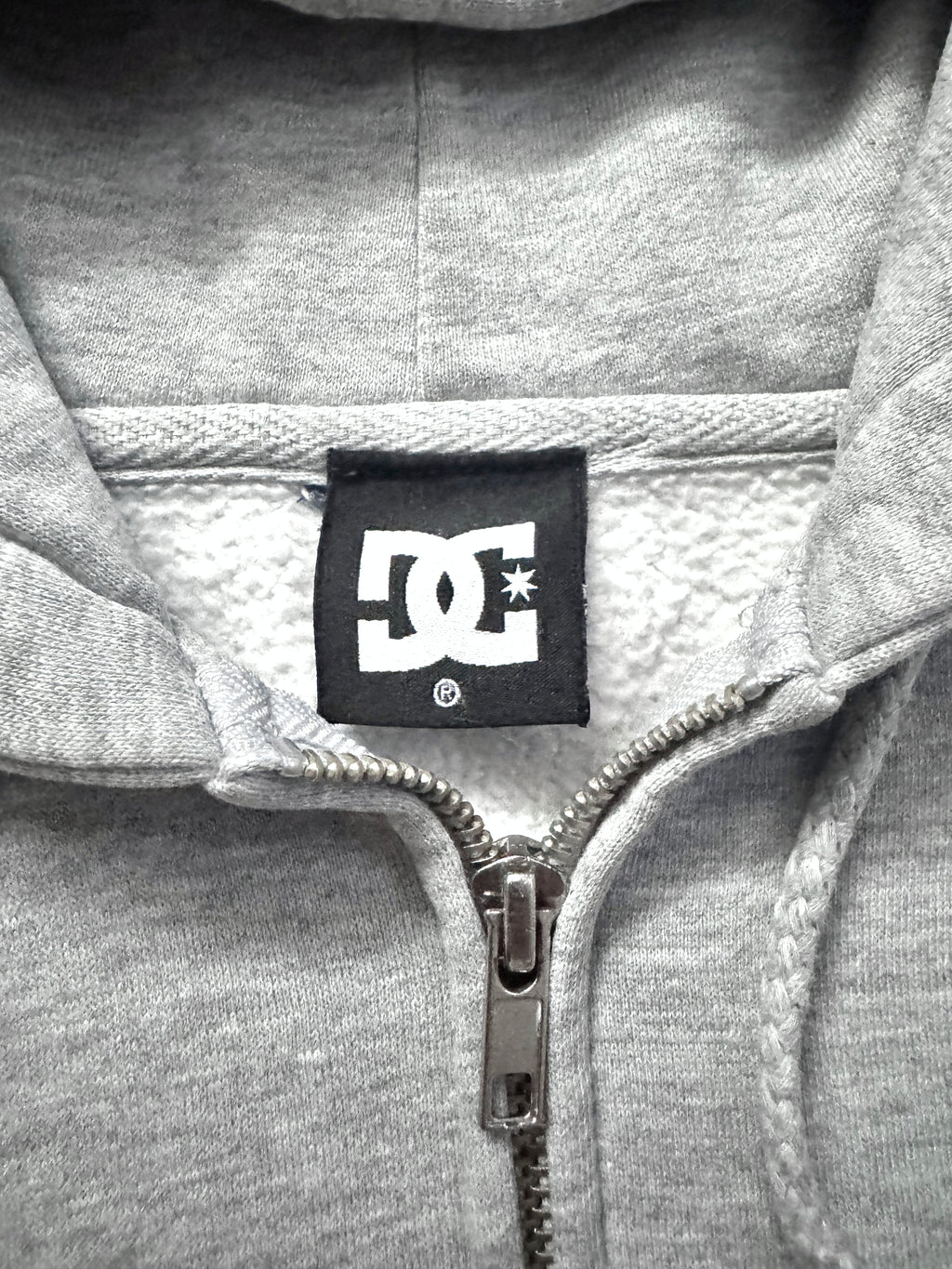 DC Printed Grunge Zip Hoodie