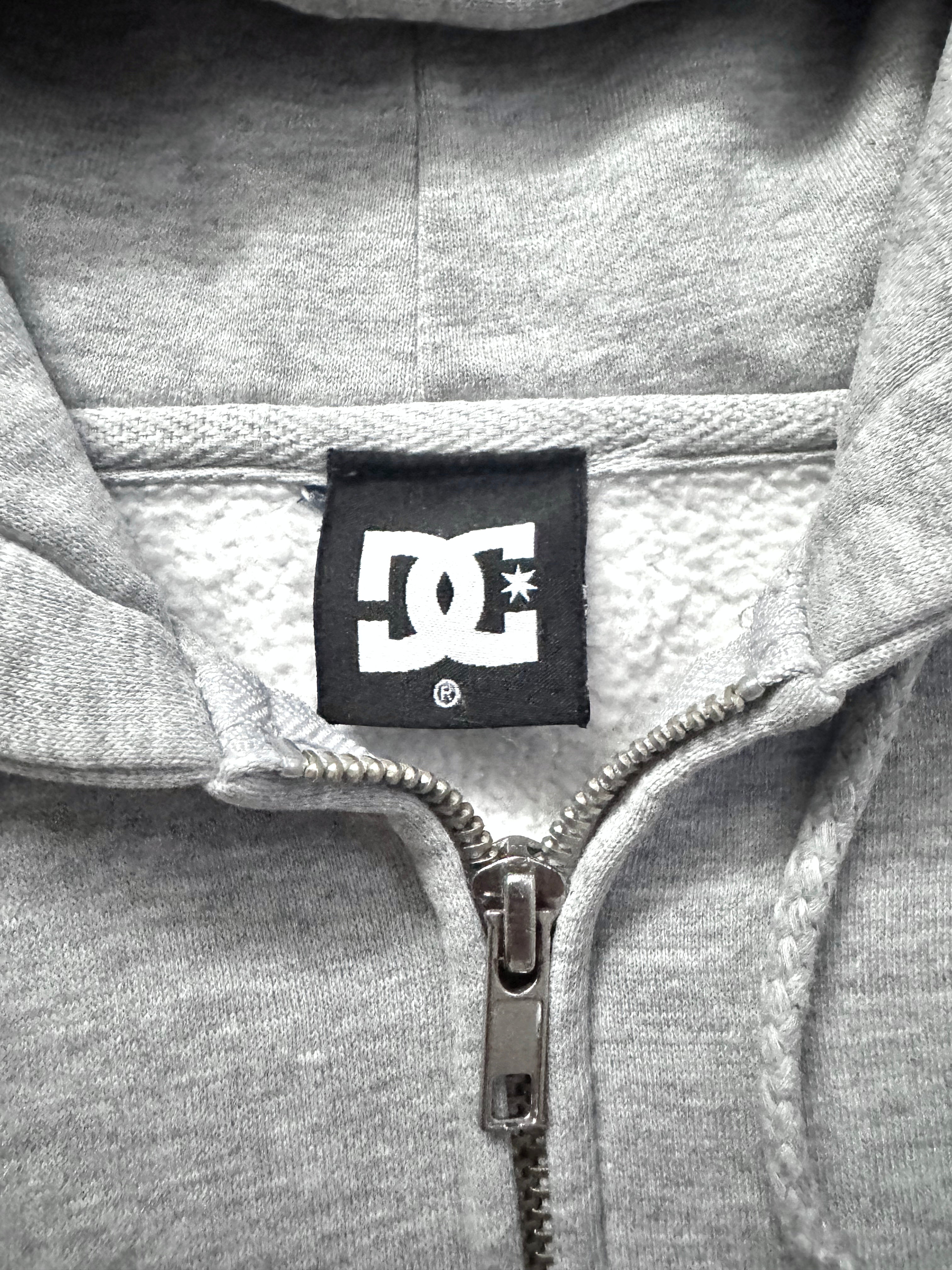 DC Printed Grunge Zip Hoodie
