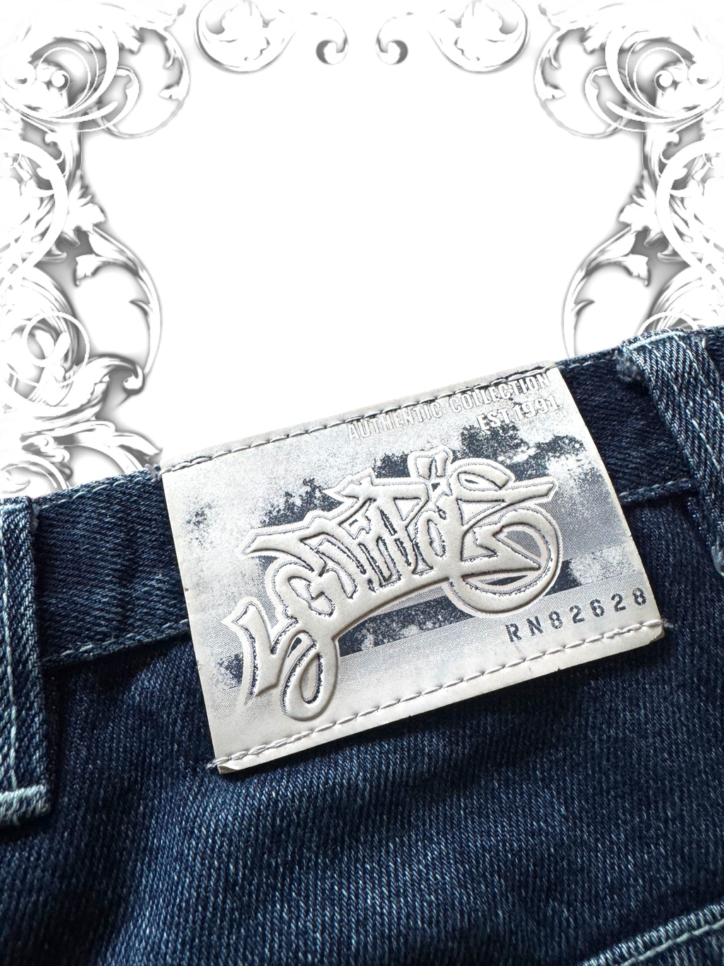 Southpole Bboy Hip Hop Baggy Denim Blue Washing