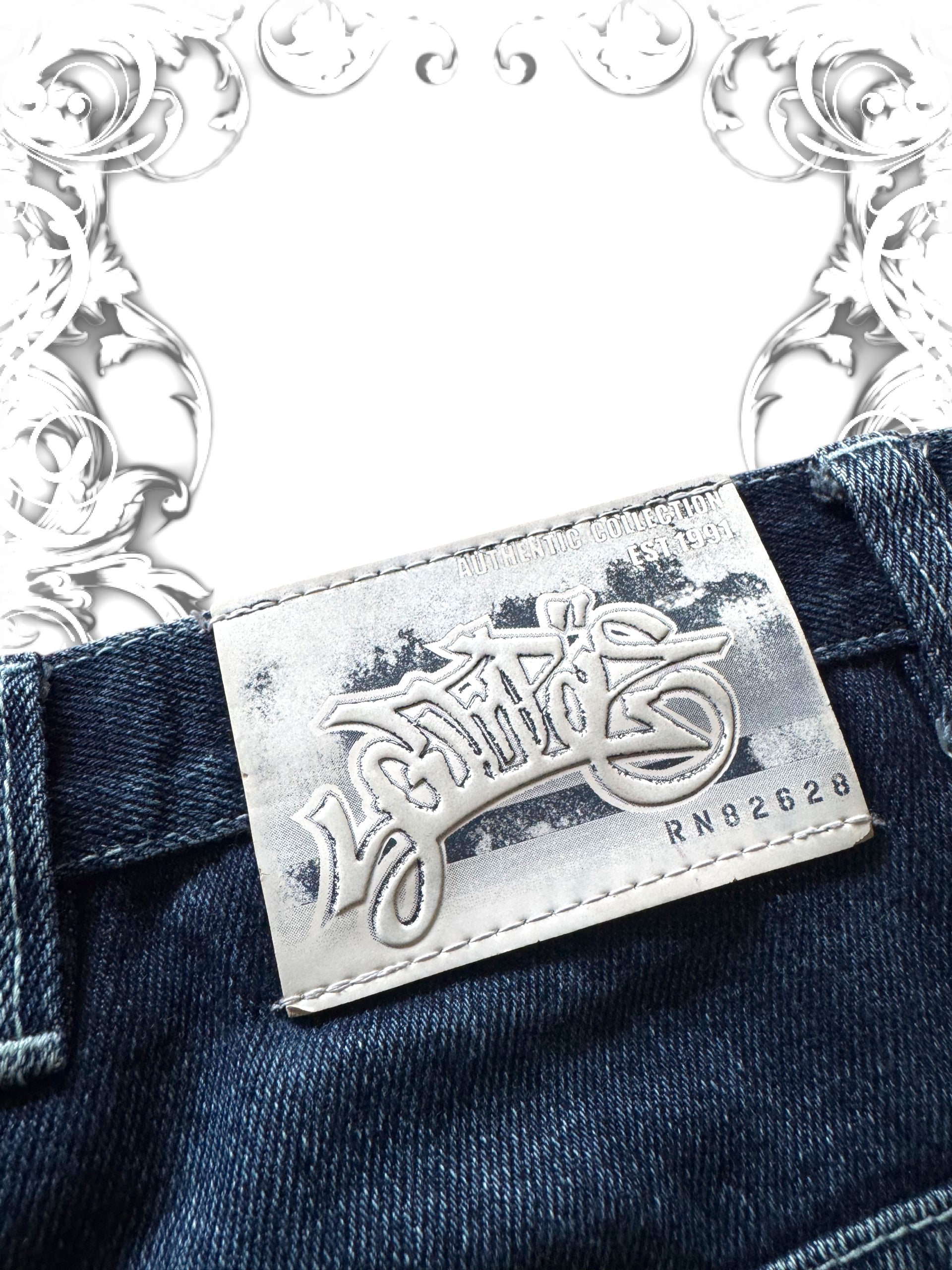 Southpole Bboy Hip Hop Baggy Denim Blue Washing