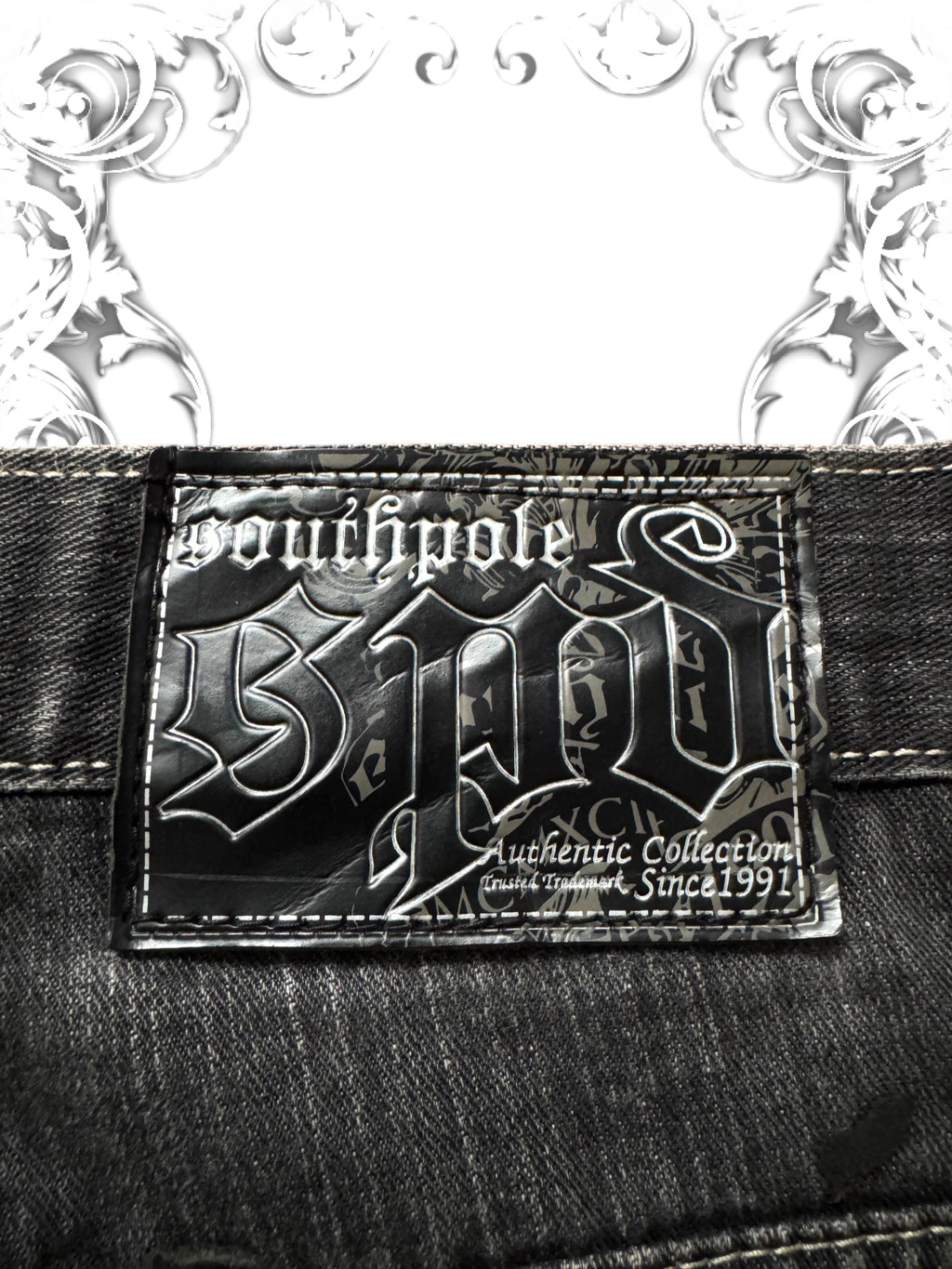 Southpole Crossbone Skullpile Baggy Pants